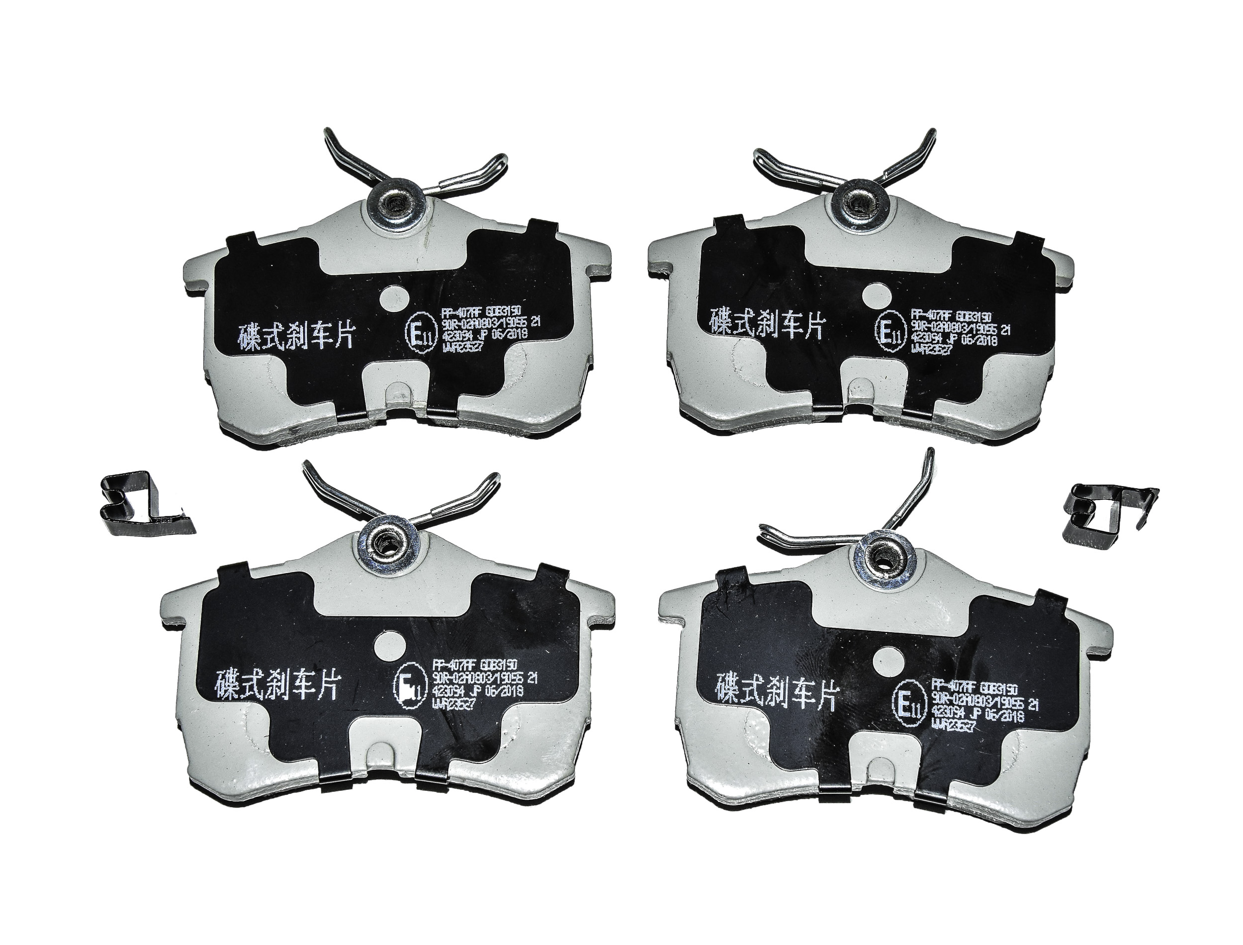 

Japanparts PP407AF Тормозные колодки