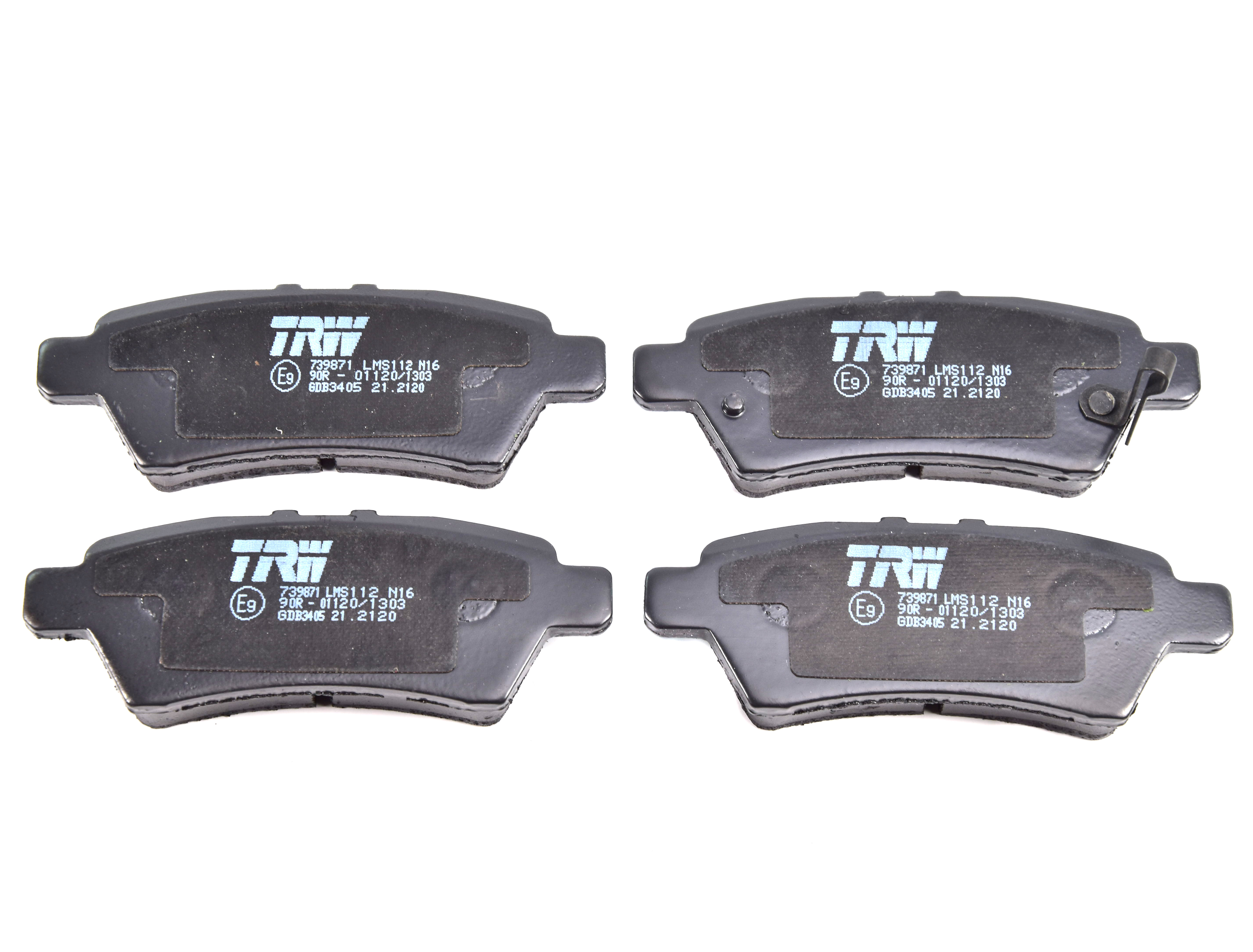 

TRW GDB3405 Тормозные колодки