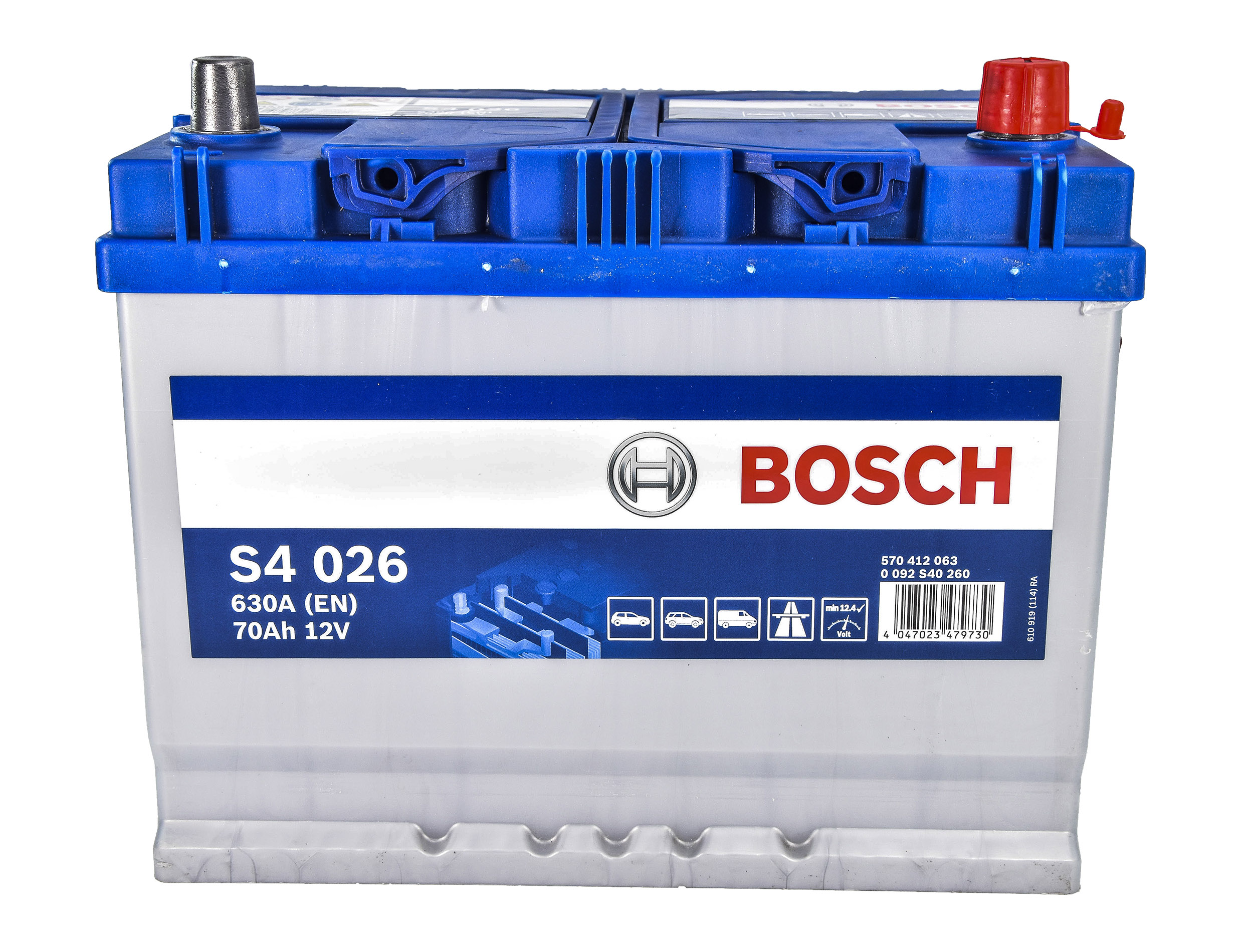 

Аккумулятор Bosch 6 CT-70-R S4 Silver 0092S40260