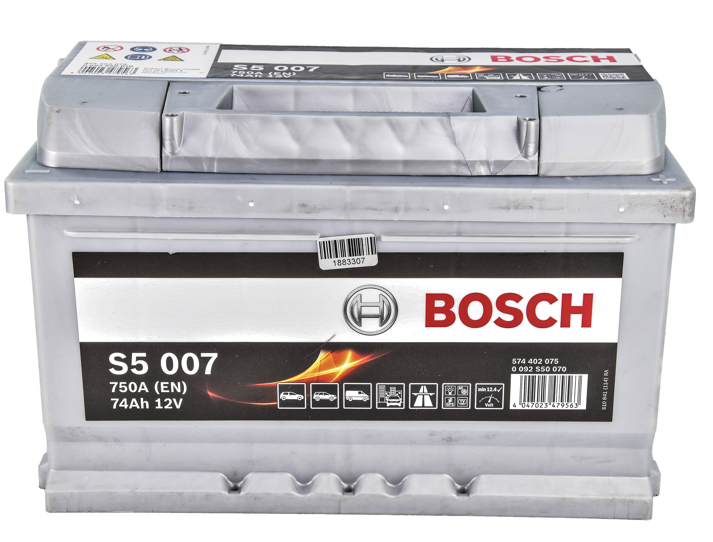 

Аккумулятор Bosch 6 CT-74-R S5 Silver Plus 0092S50070