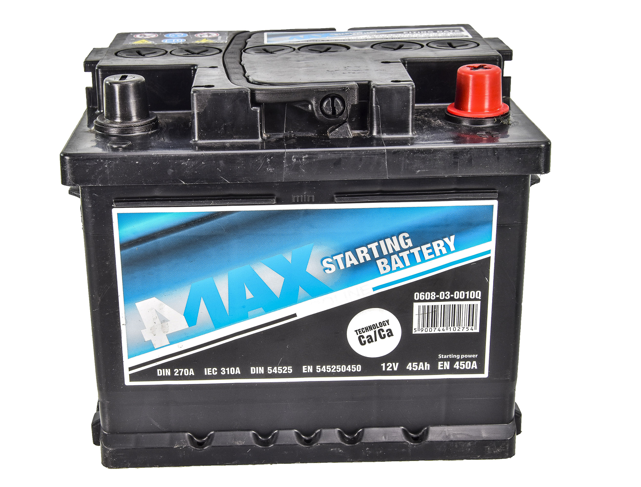 

Аккумулятор 4Max 6 CT-45-R Ecoline 0608030010Q