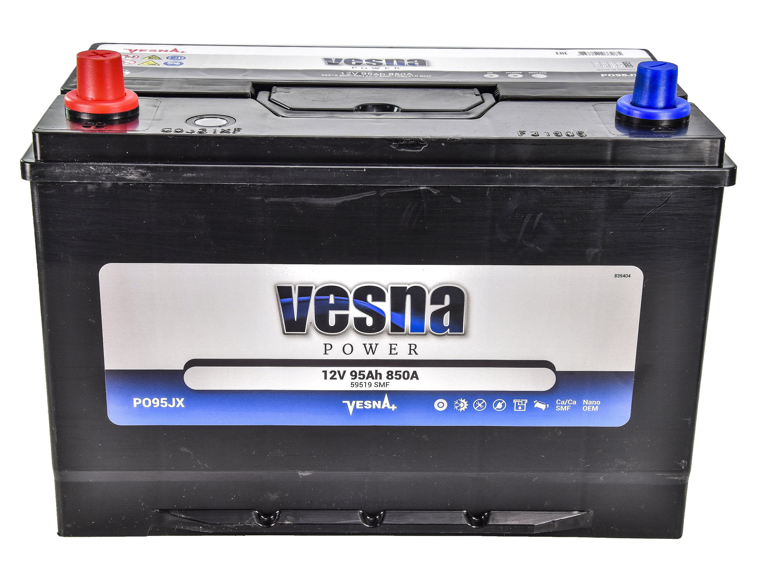 

Аккумулятор Vesna 6 CT-95-L Power JIS 415395