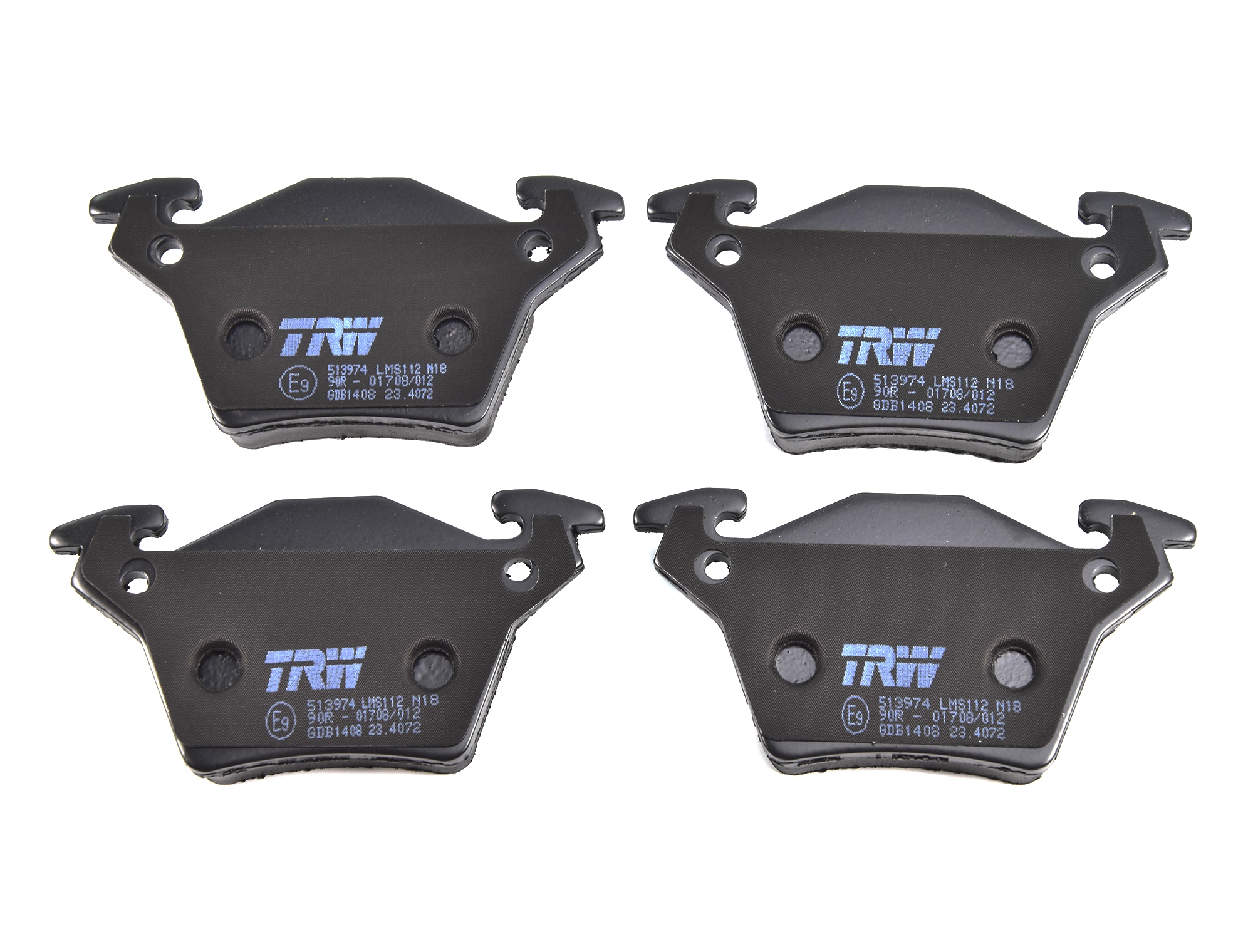 

TRW GDB1408 Тормозные колодки