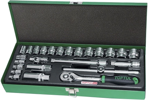 

Набор инструментов Toptul gcad2502 3/8" 25 ед.