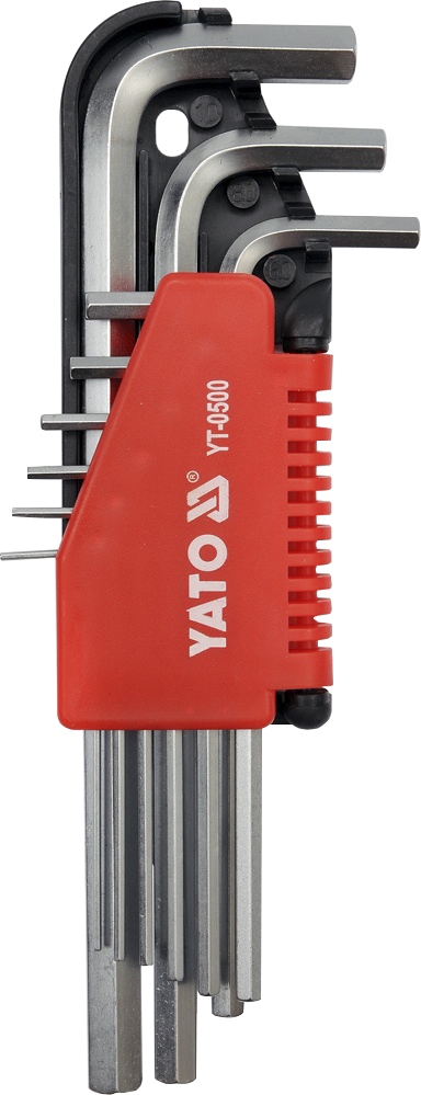 

Набор ключей шестигранных Yato YT0500 1,5-10 мм 9 шт