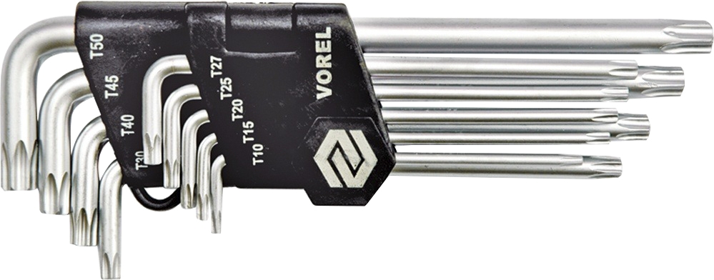 

Набор ключей TORX Vorel 56478 T10-T50 9 шт