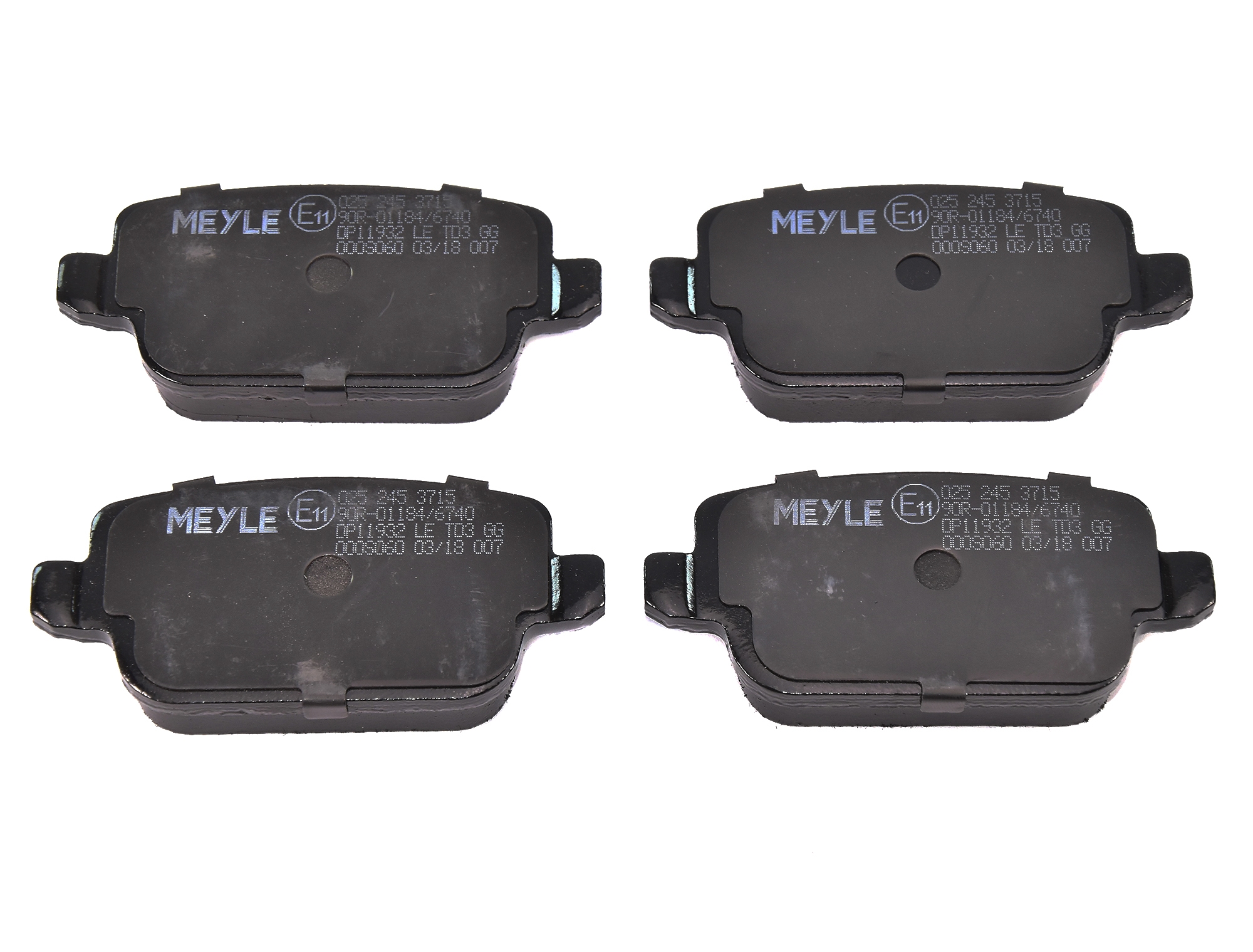 

Meyle 0252453715 Тормозные колодки