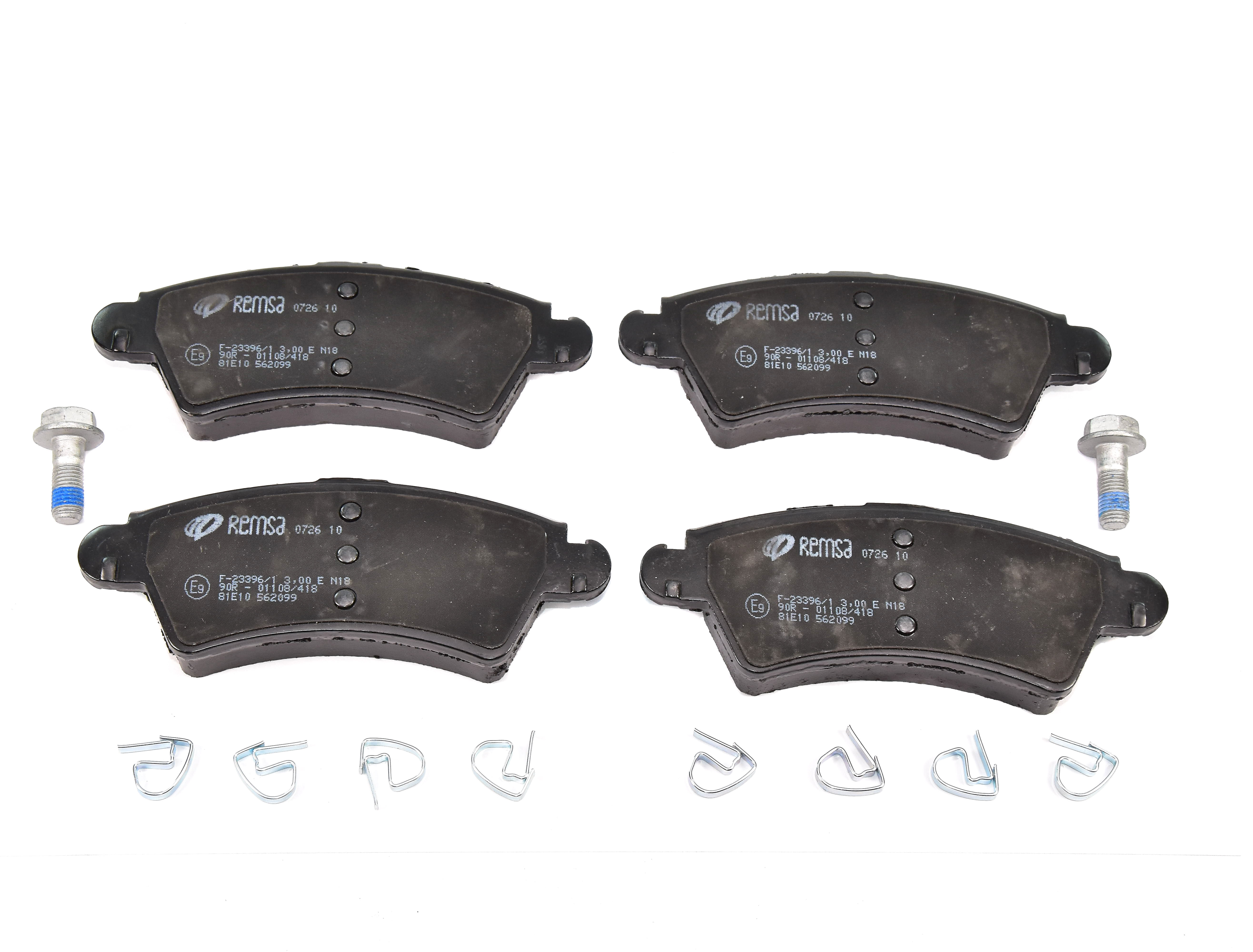 

Remsa 072610 Тормозные колодки