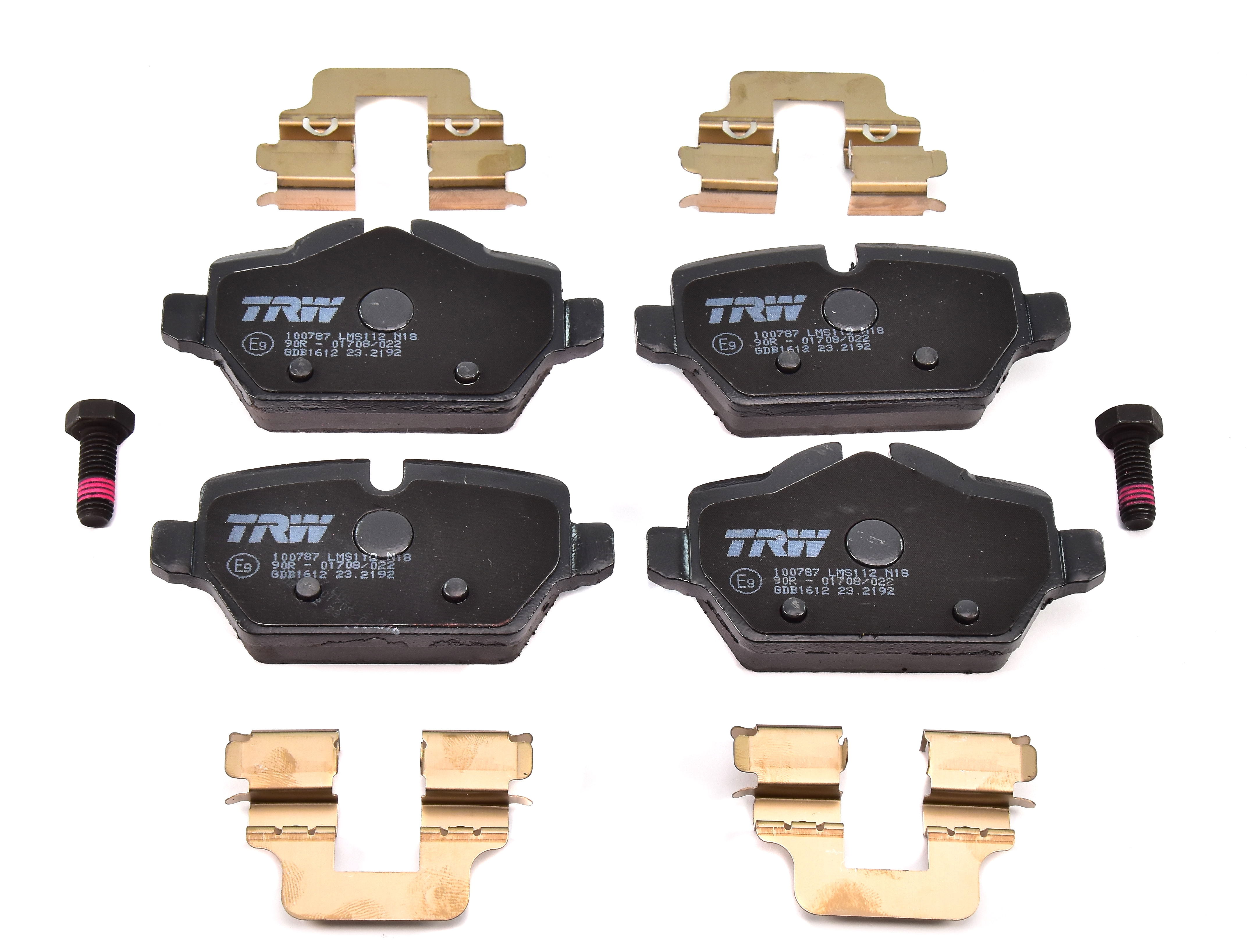 

TRW GDB1612 Тормозные колодки