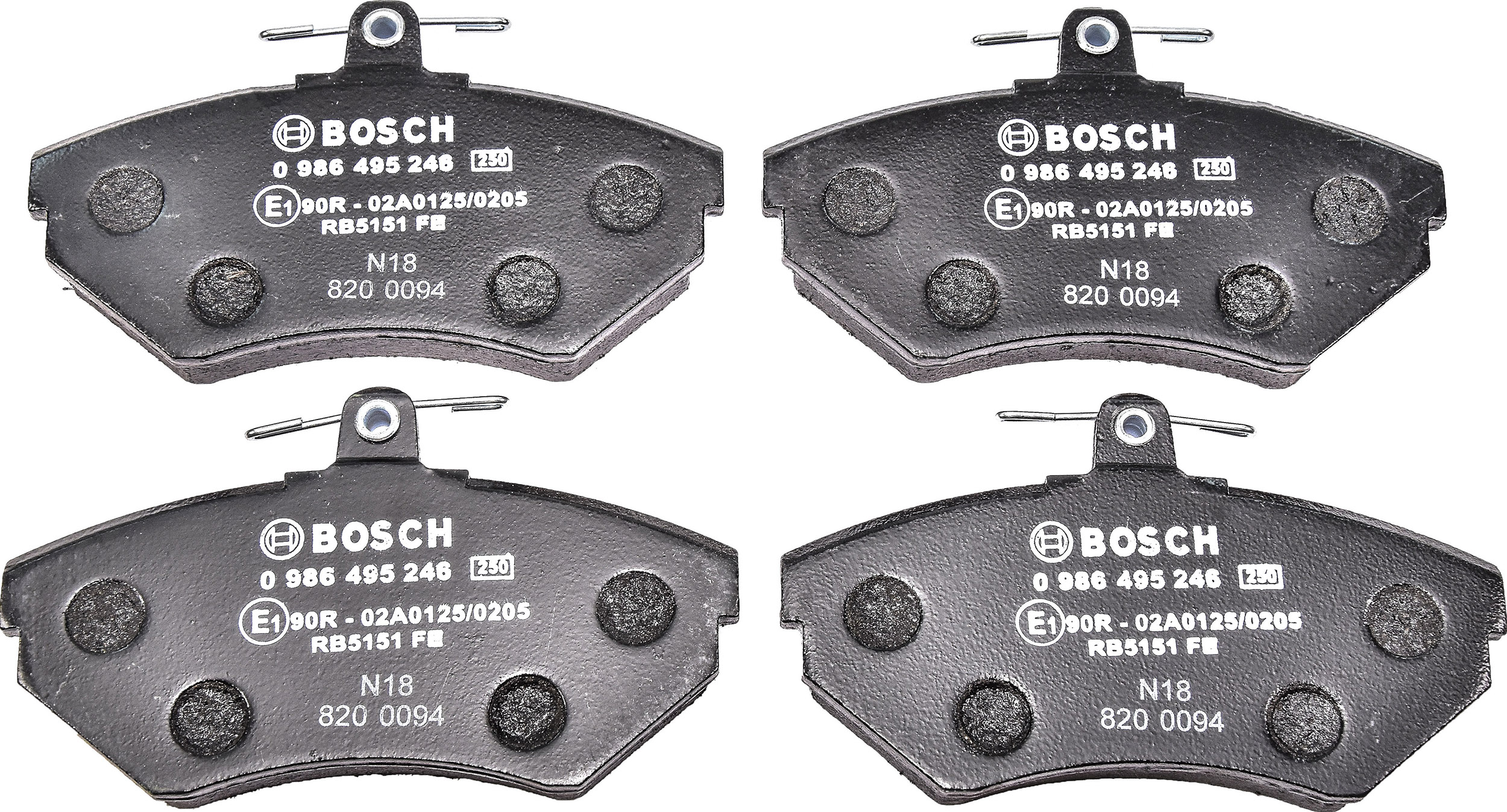 

Bosch 0986495246 Тормозные колодки