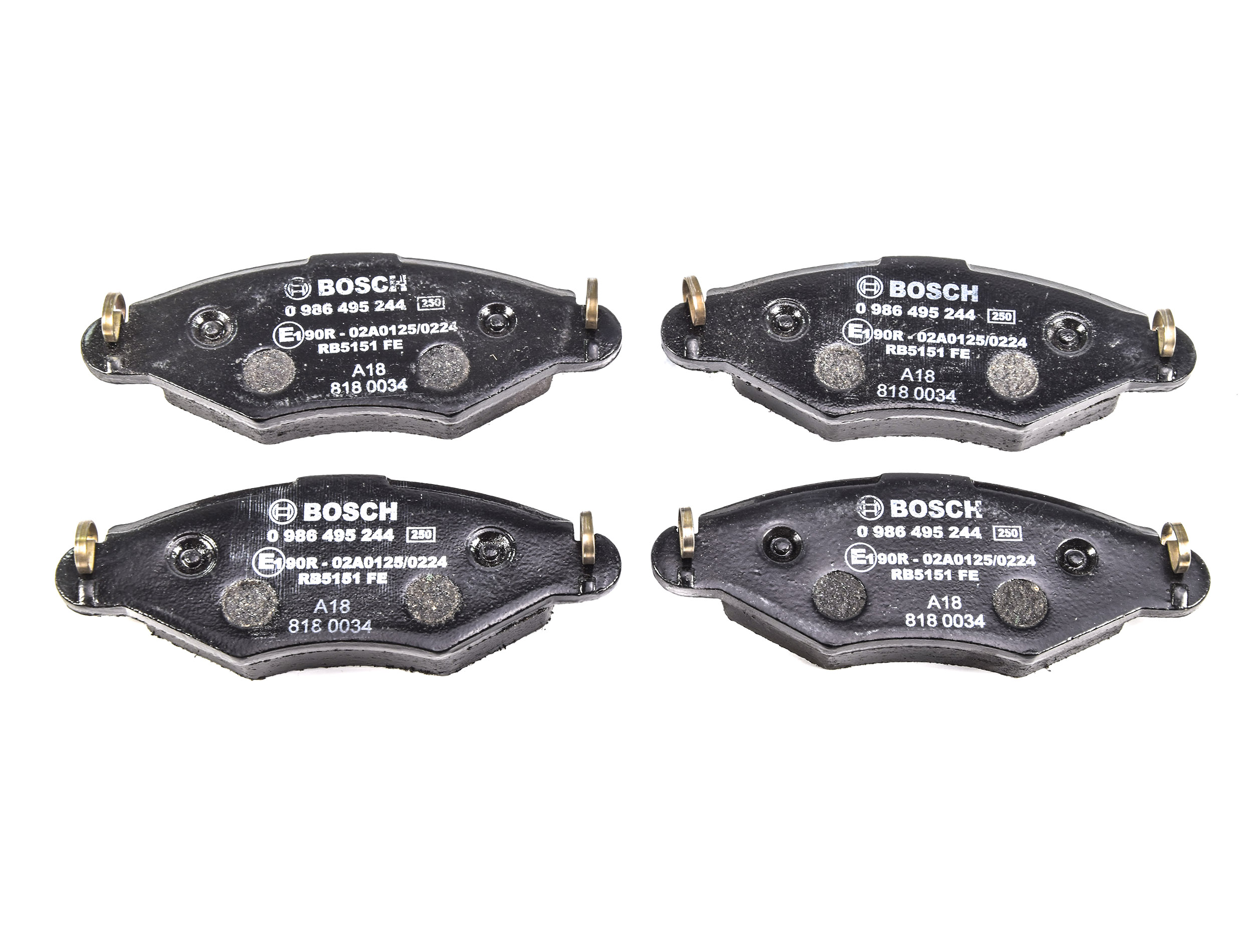 

Bosch 0986495244 Тормозные колодки