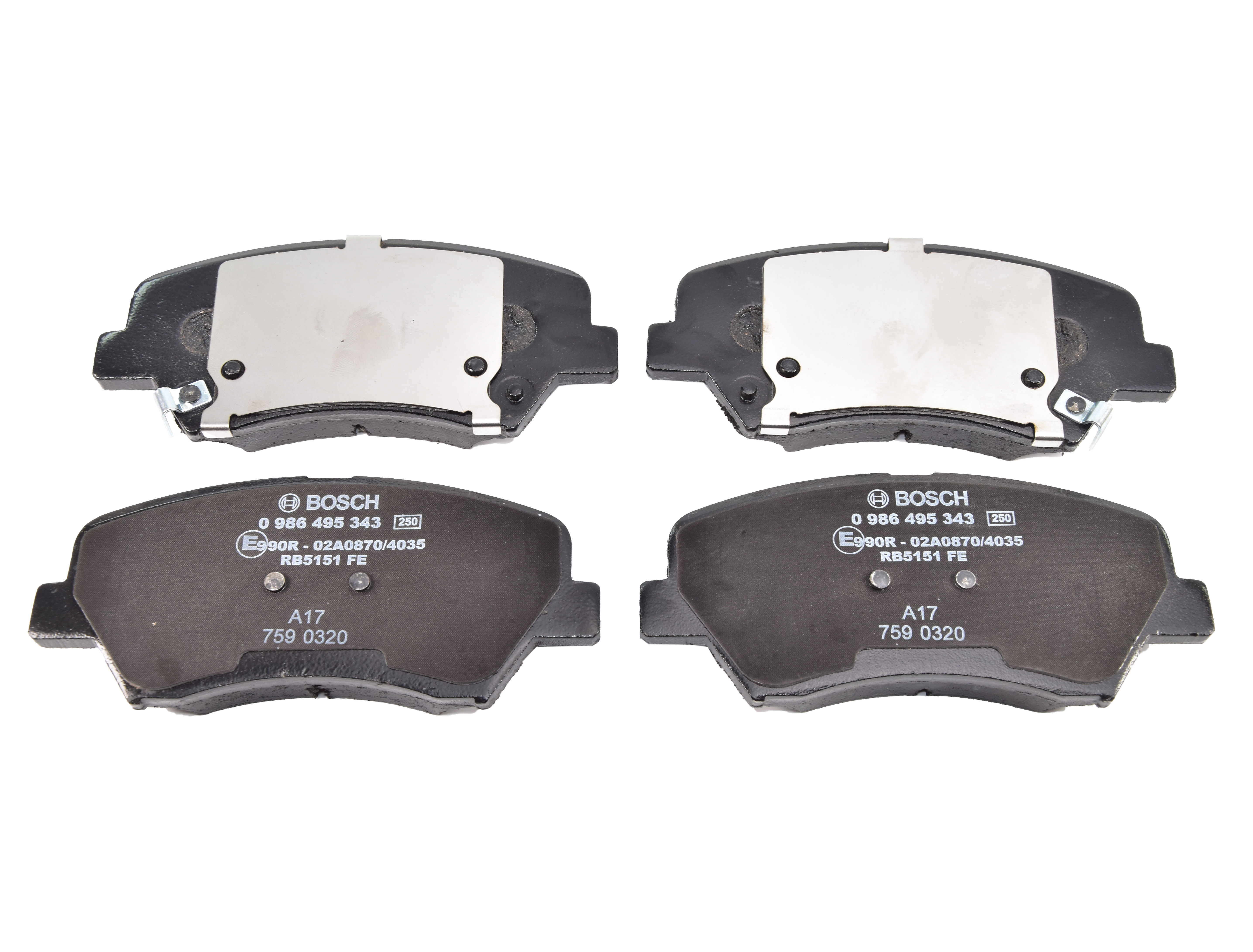 

Bosch 0986495343 Тормозные колодки