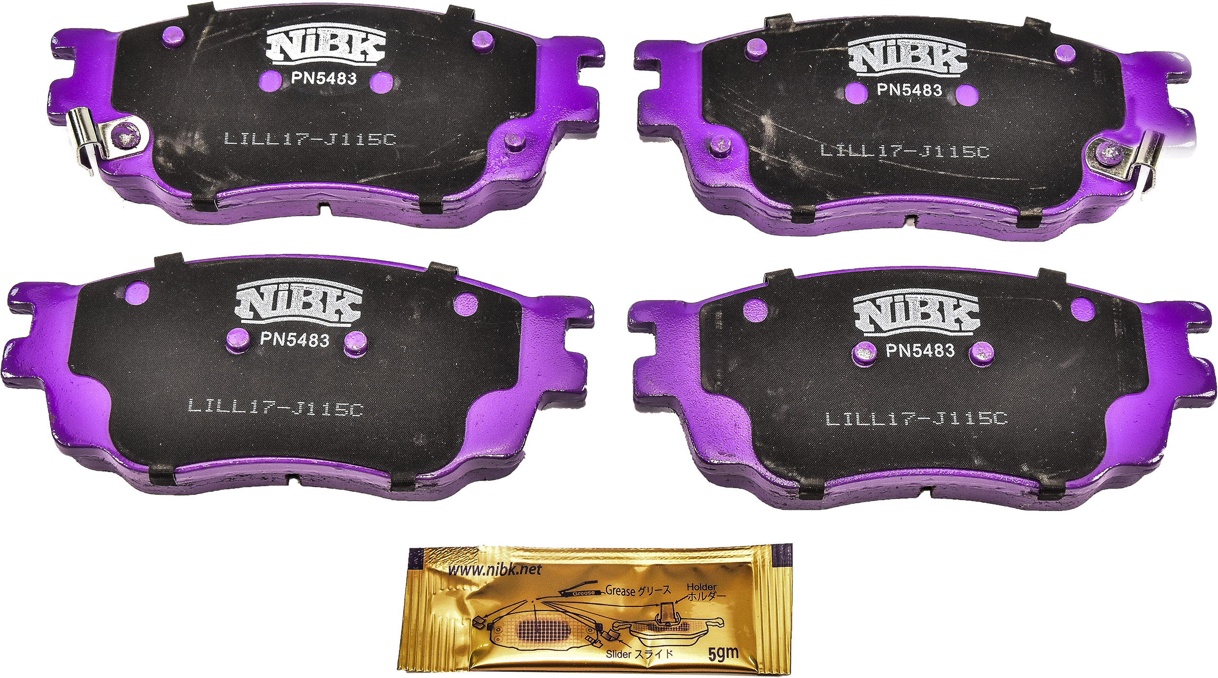 

Nibk PN5483 Тормозные колодки