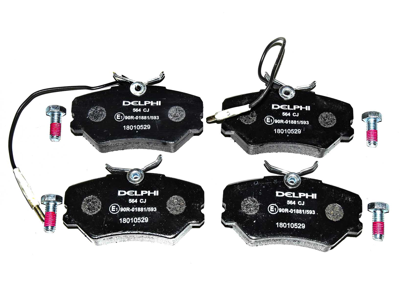 

Delphi LP564 Тормозные колодки