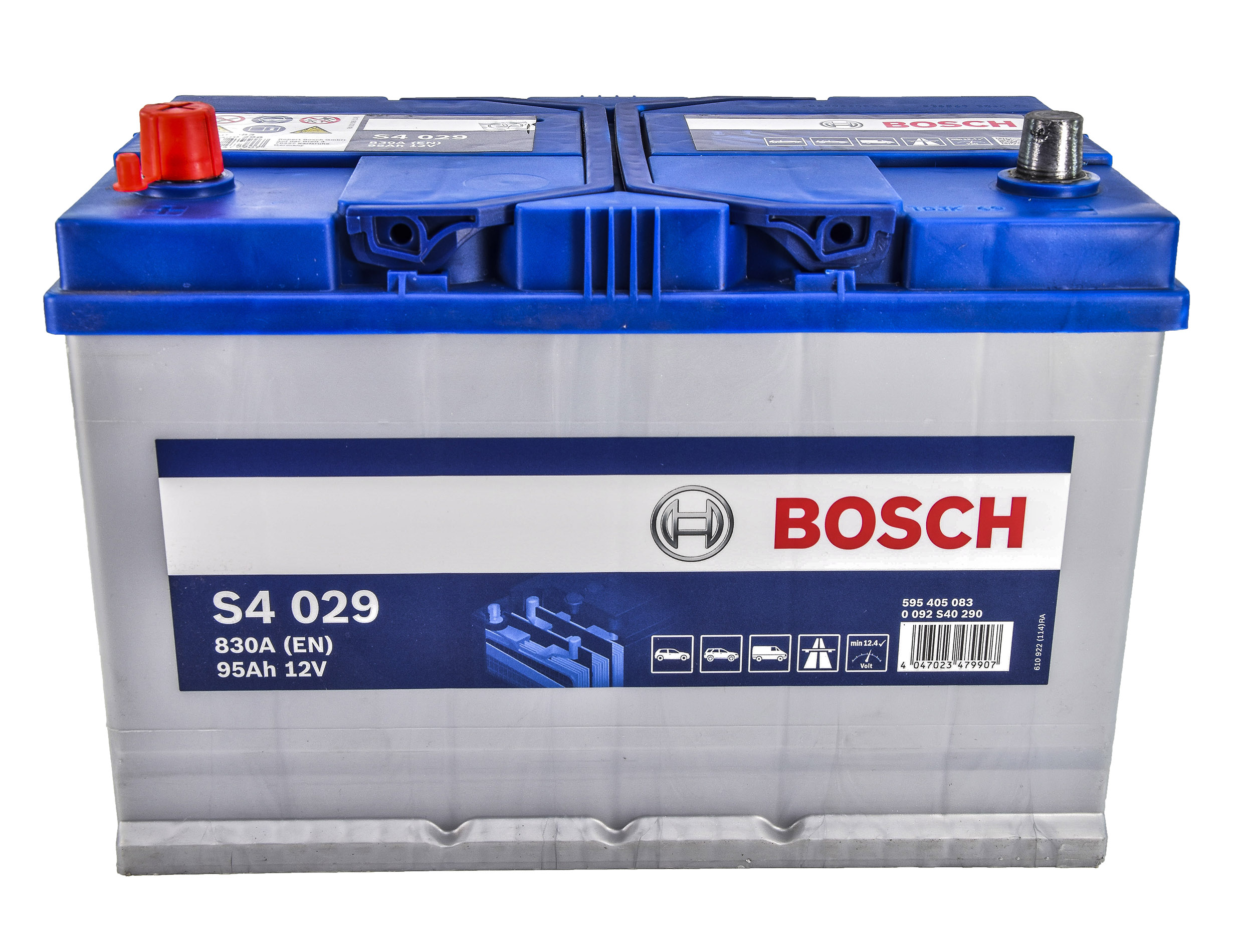 

Аккумулятор Bosch 6 CT-95-L S4 Silver 0092S40290
