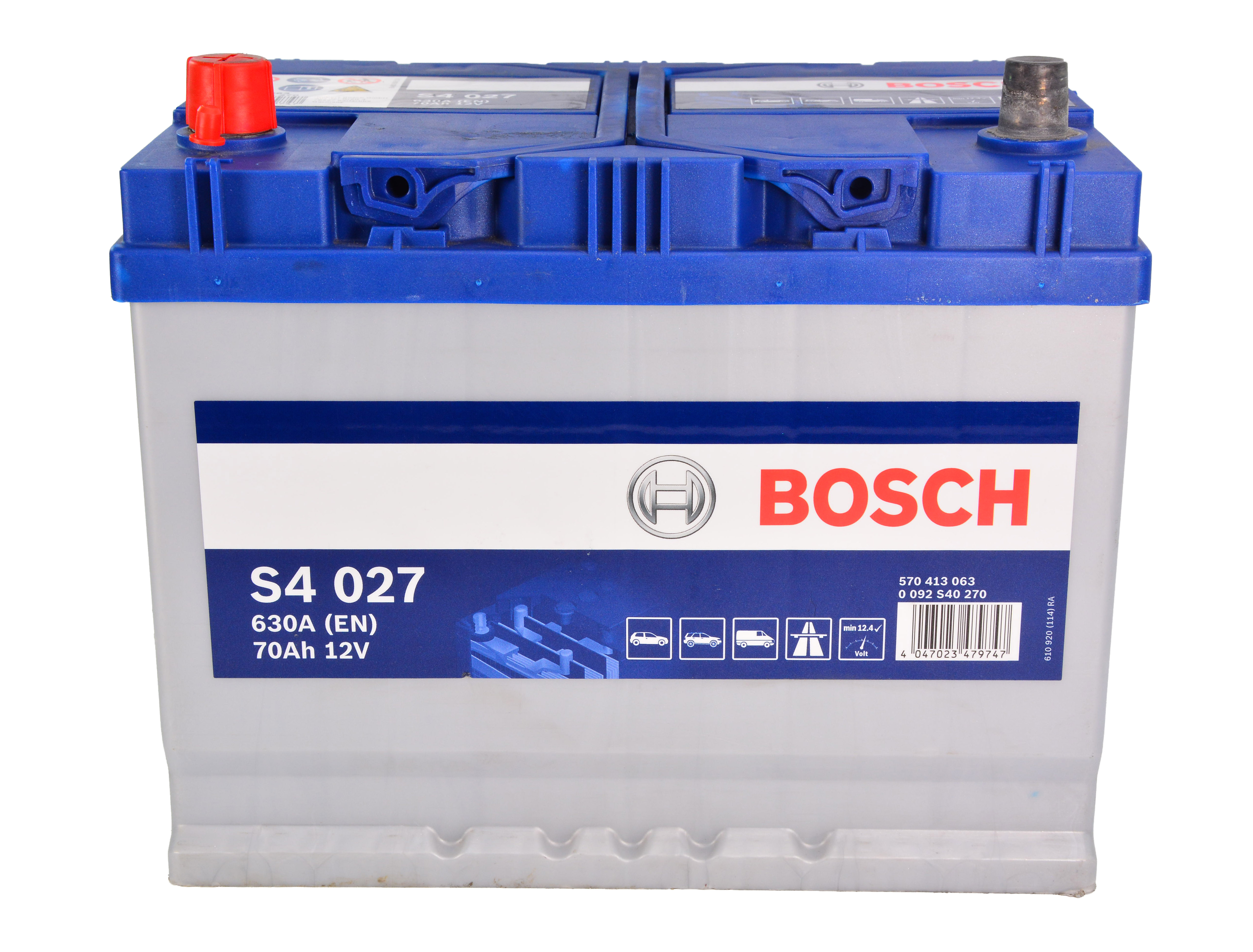 

Аккумулятор Bosch 6 CT-70-L S4 Silver 0092S40270