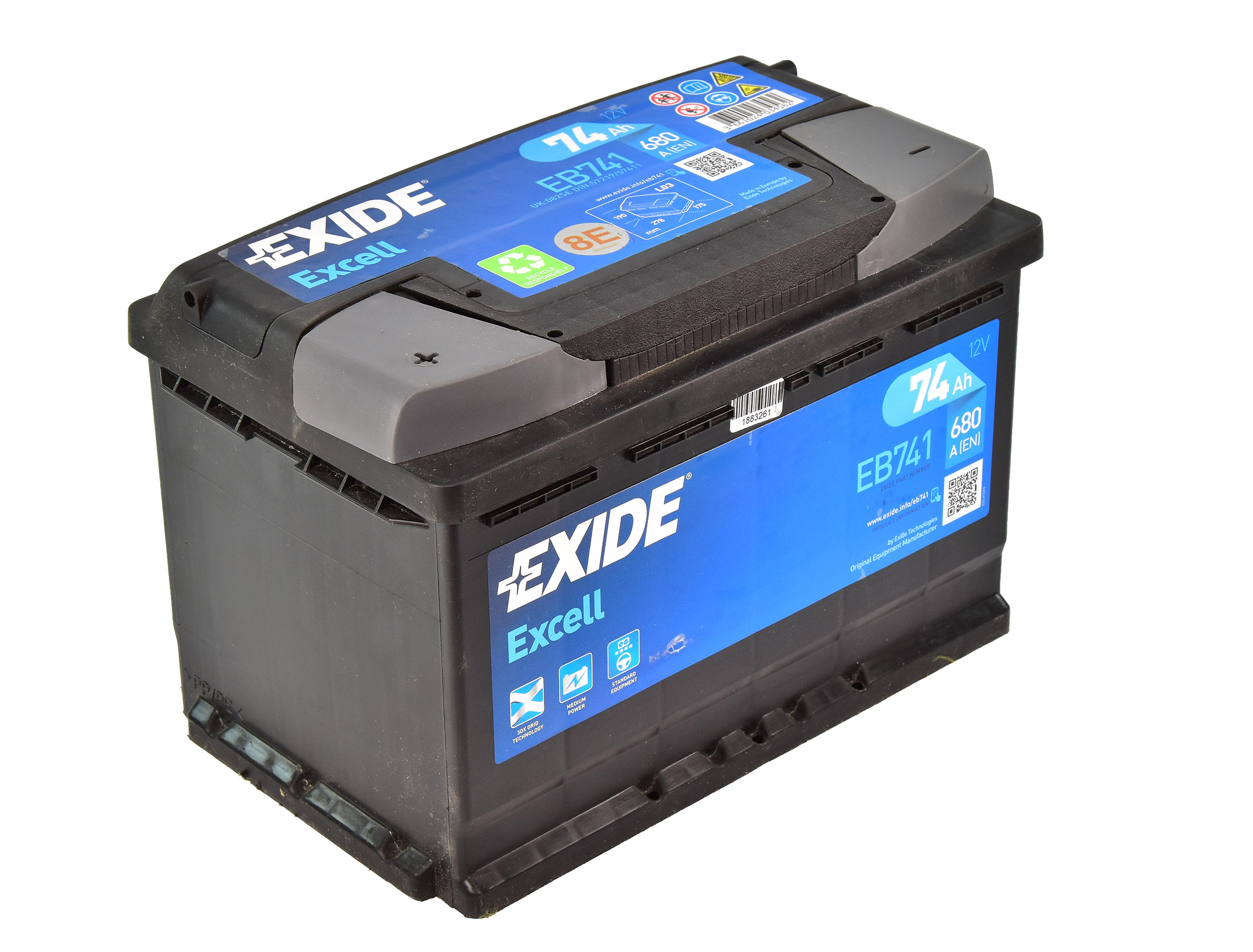 

Аккумулятор Exide 6 CT-74-L Excell EB741