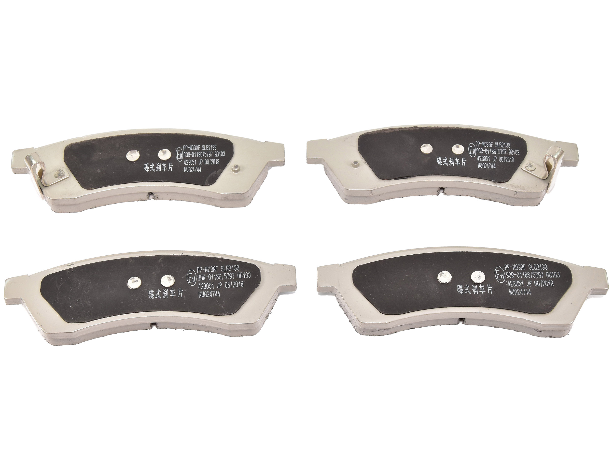 

Japanparts PPW03AF Тормозные колодки