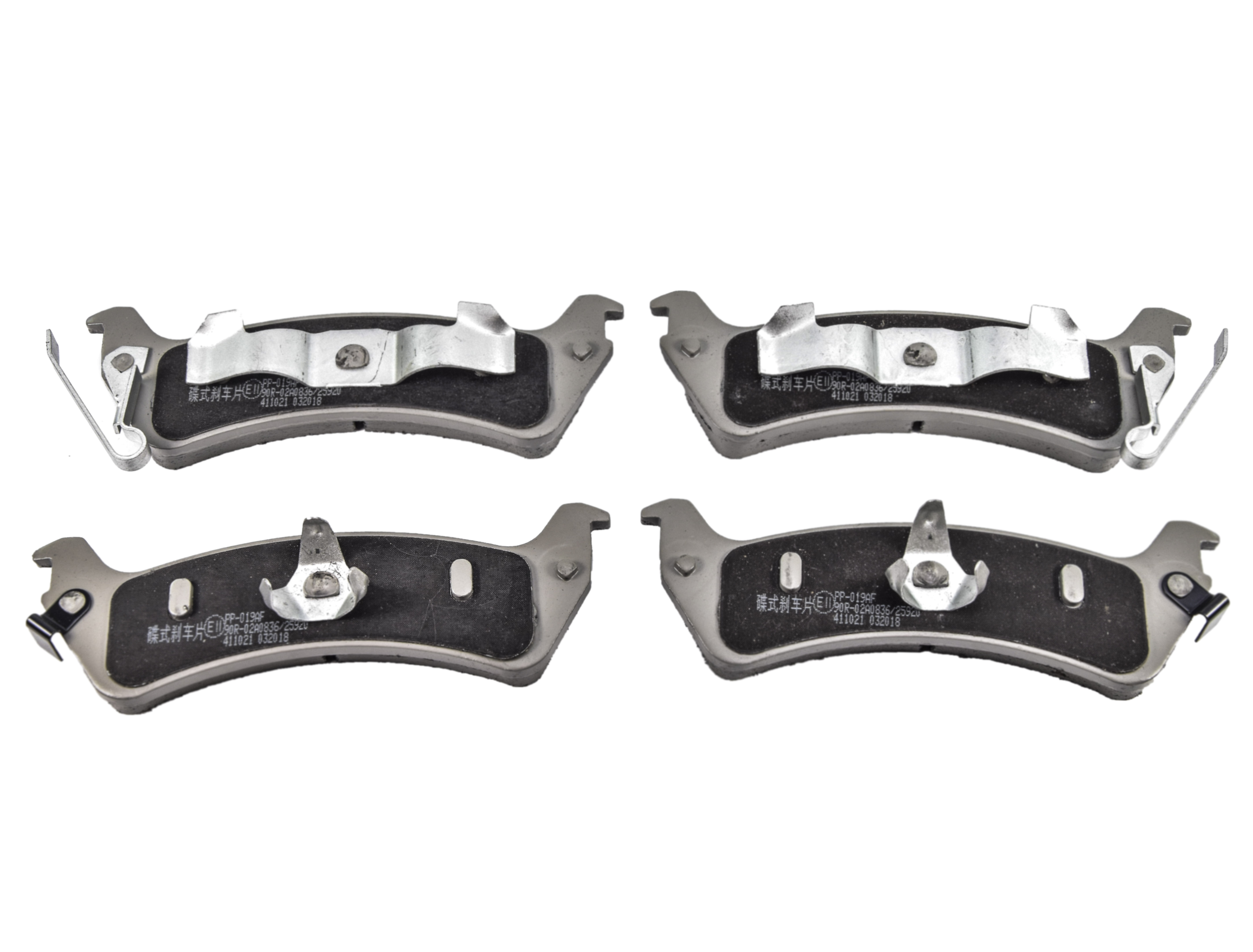 

Japanparts PP019AF Тормозные колодки