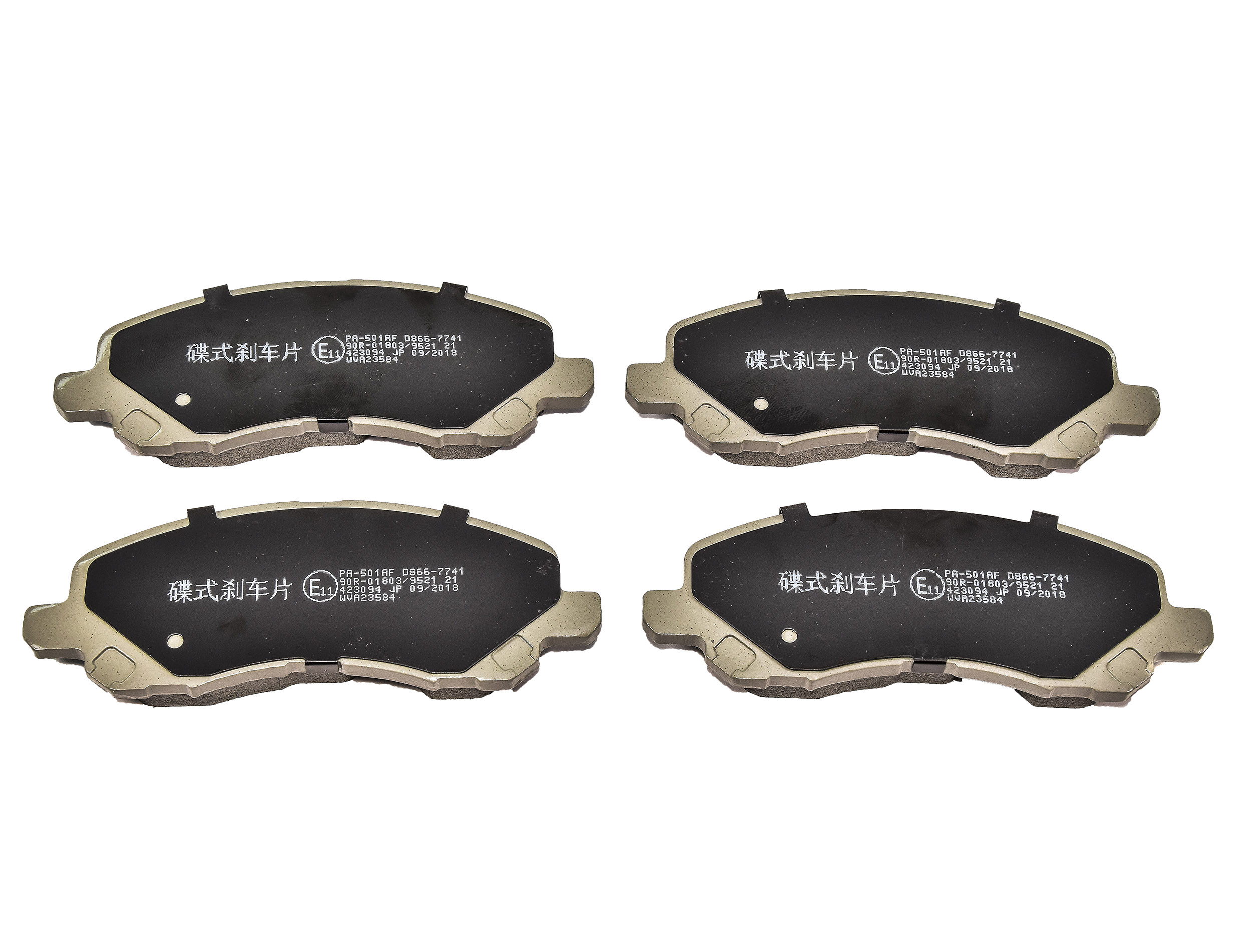 

Japanparts PA501AF Тормозные колодки