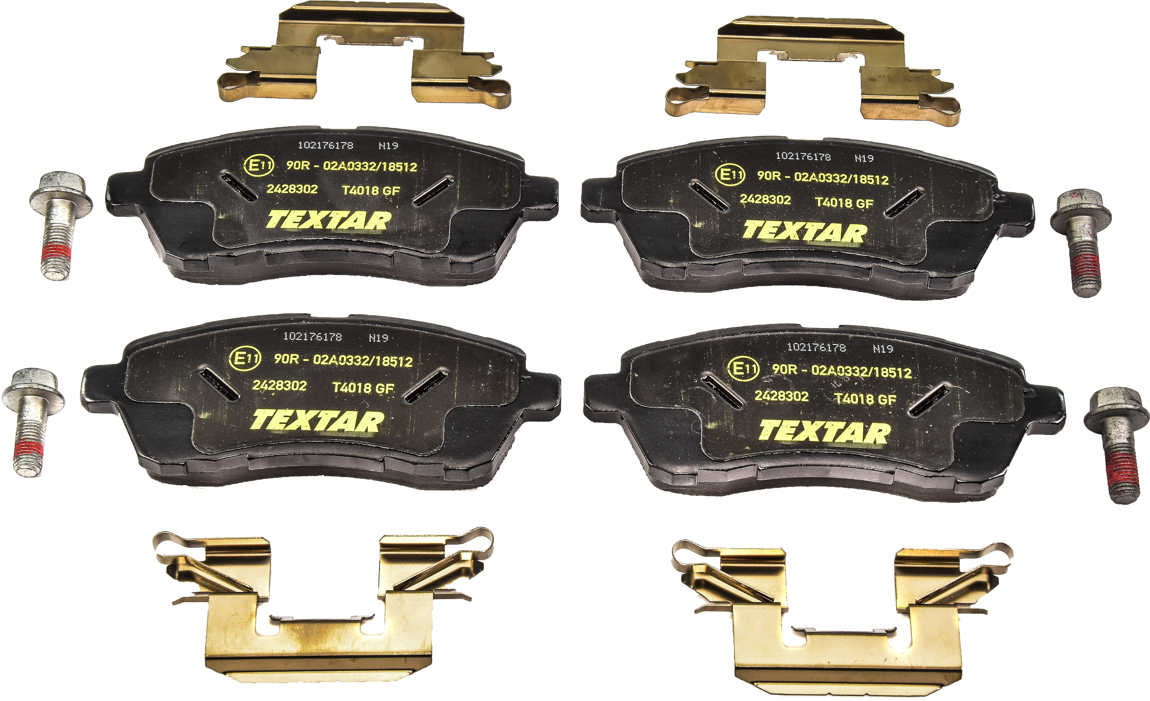 

Textar 2428302 Тормозные колодки