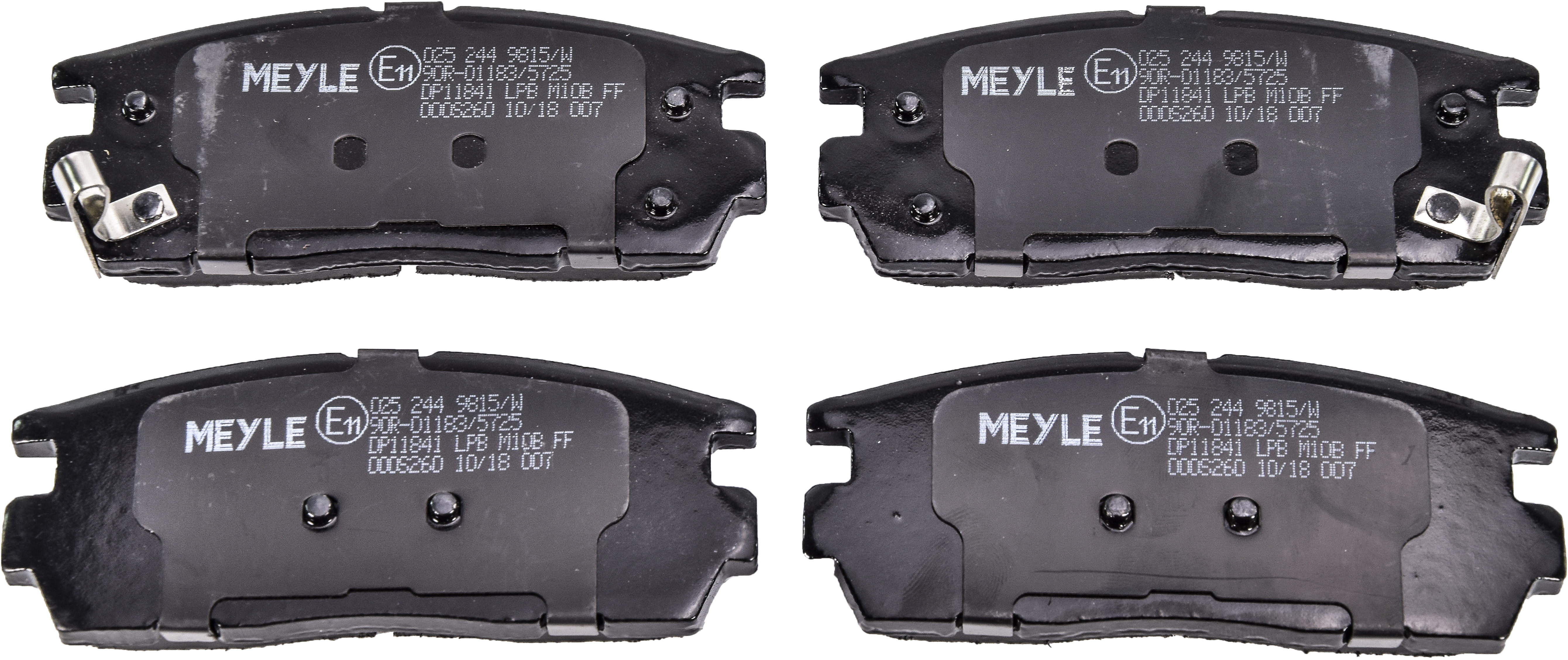 

Meyle 0252449815W Тормозные колодки