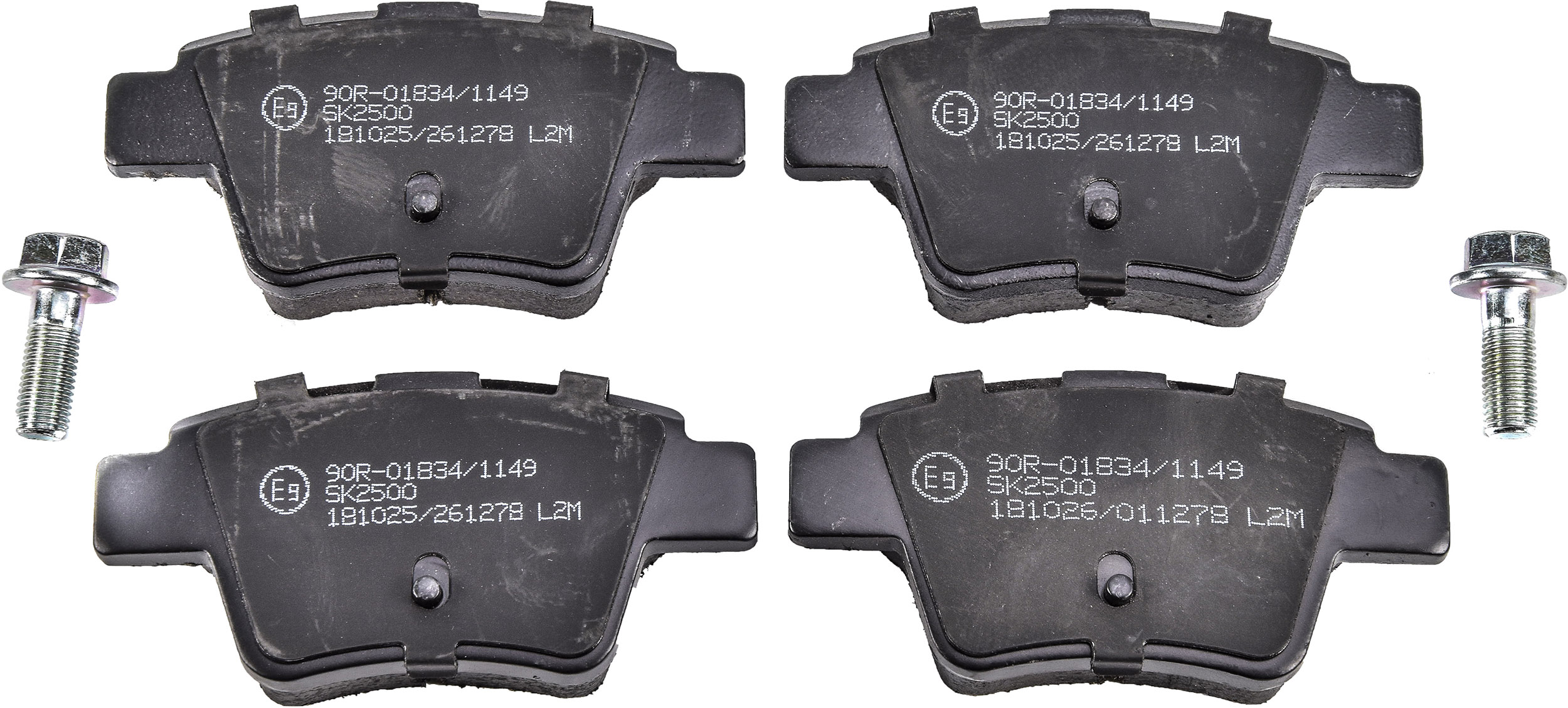 

LPR 05P1278 Тормозные колодки