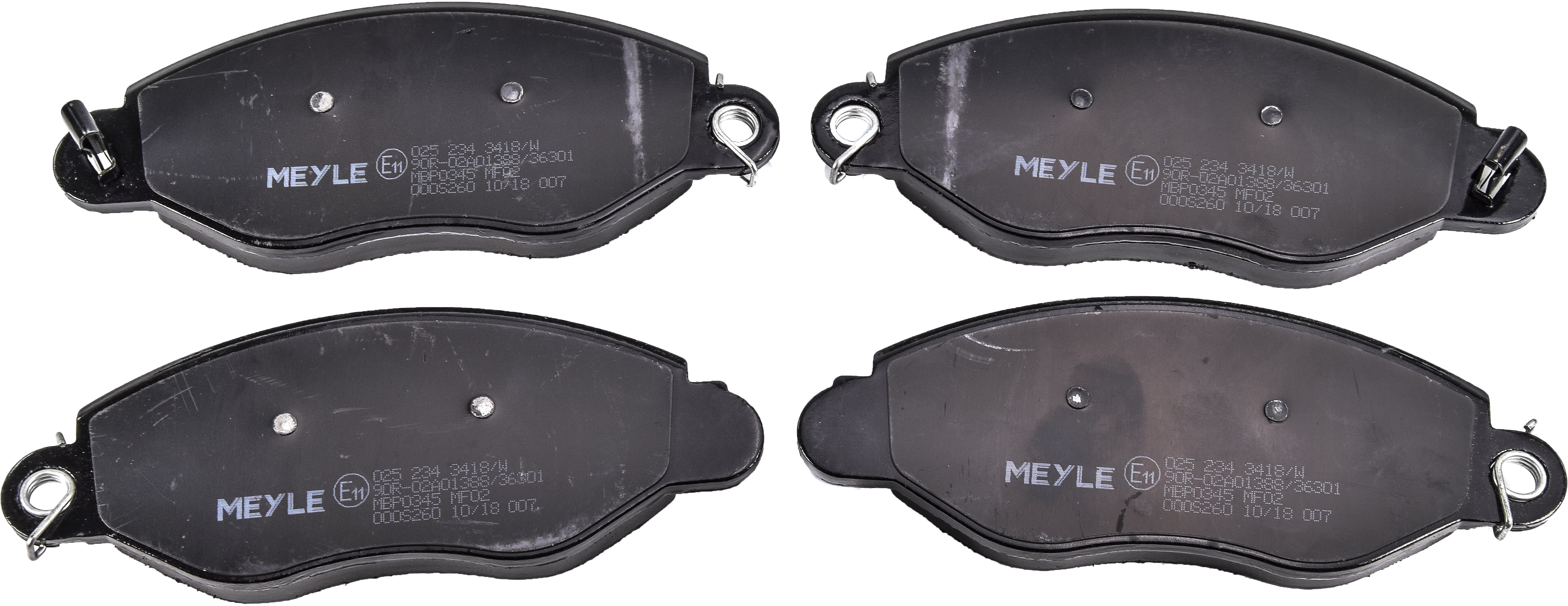 

Meyle 0252343418W Тормозные колодки
