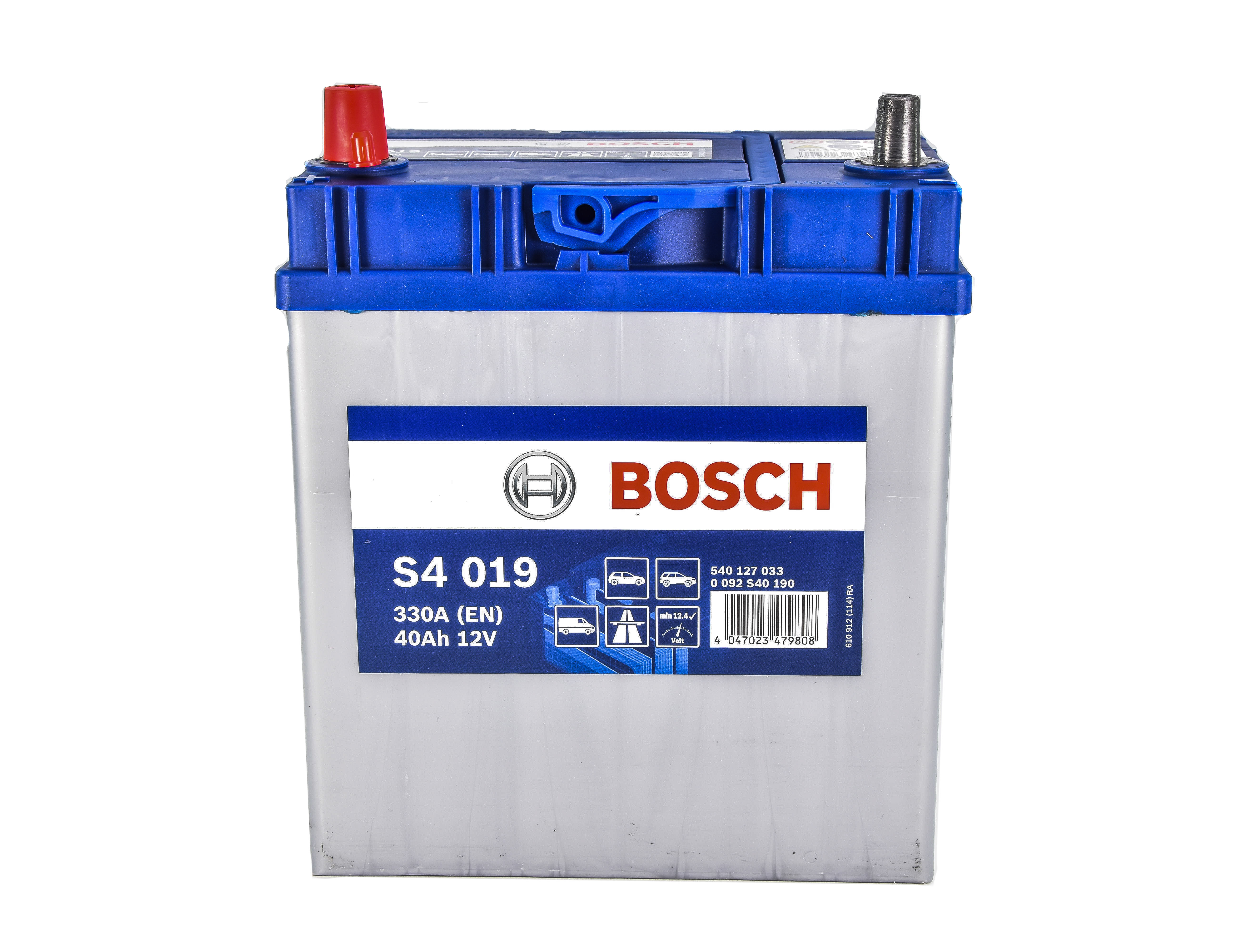 

Аккумулятор Bosch 6 CT-40-L S4 Silver 0092S40190