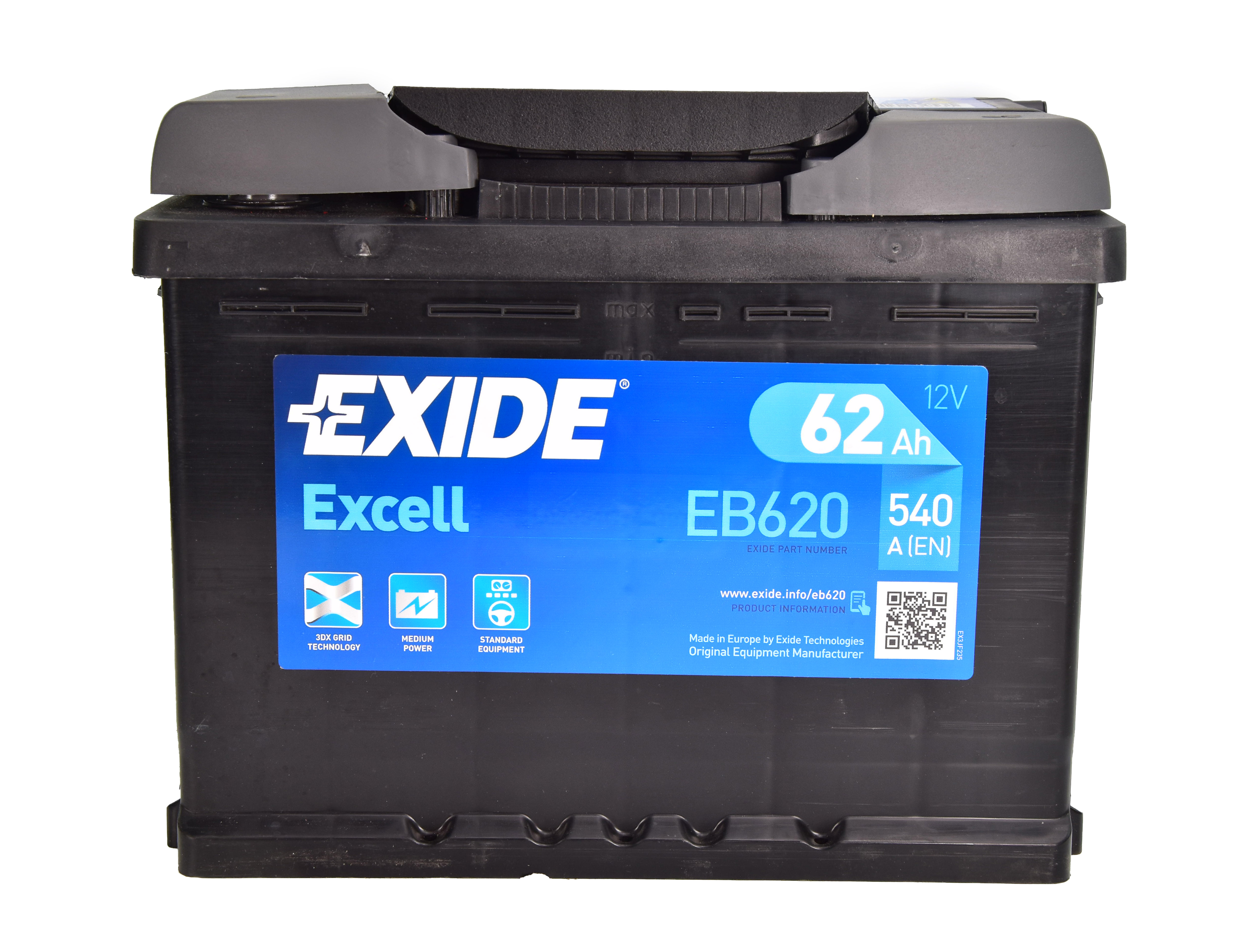 Акб 62. Exide Excell eb620 (62 а/ч). El954 Exide. Номер аккумулятора Exady серии el для Хонда Цивик 1,8 2014. Exide Excell eb620 купить аккумулятор автомобильный купить в Чайковском.