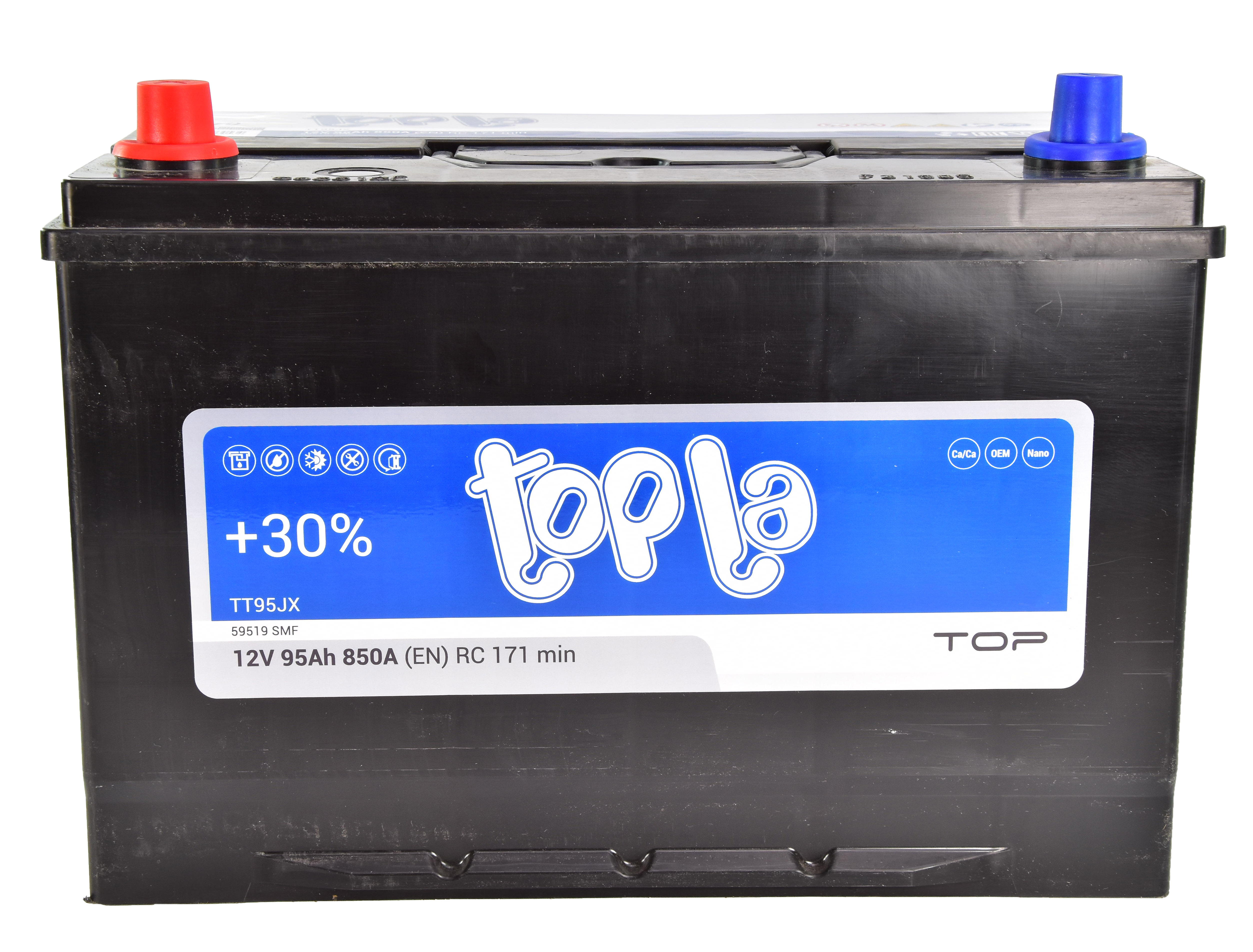 

Аккумулятор Topla 6 CT-95-L Top JIS 118995