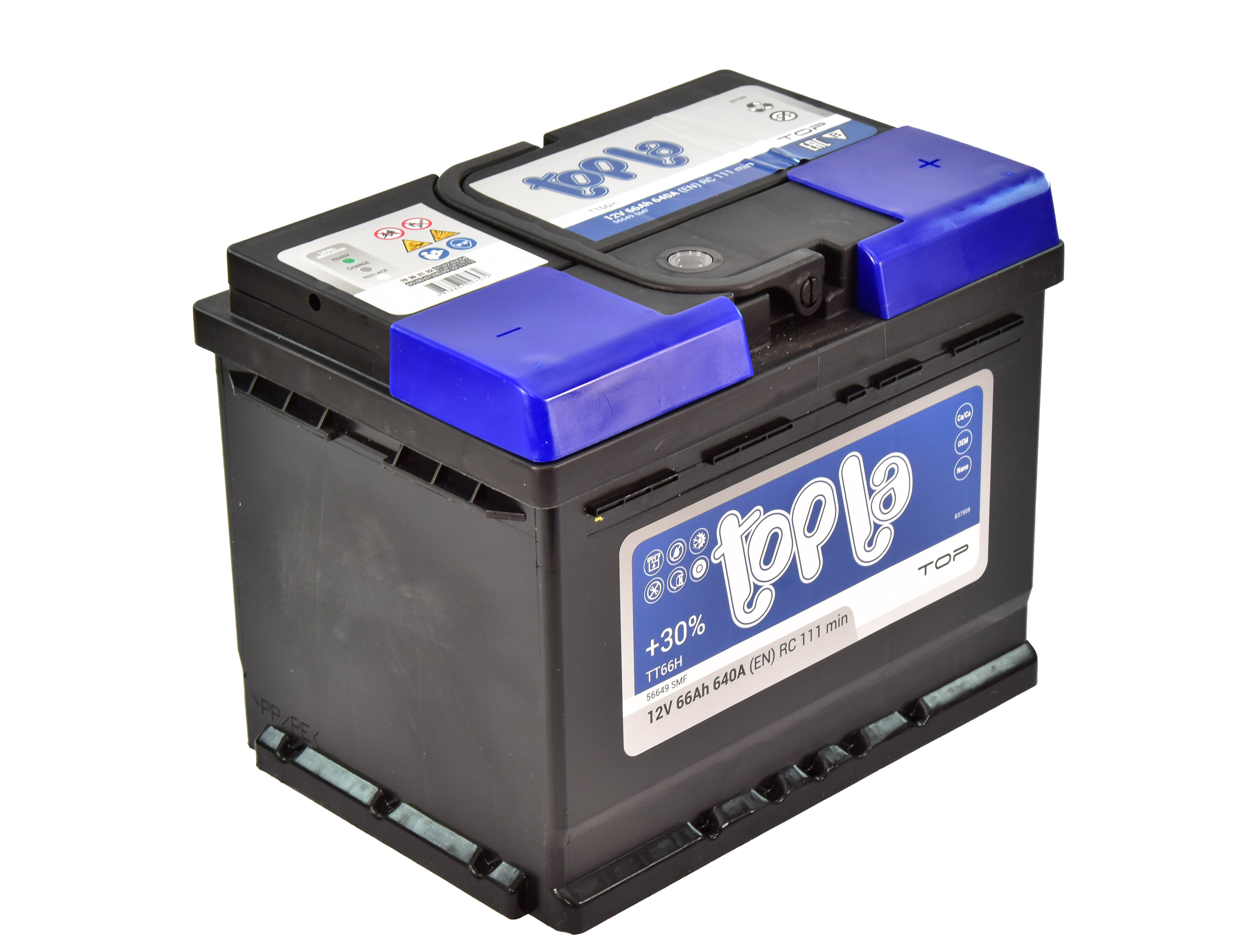 

Аккумулятор Topla 6 CT-66-R Top 118666