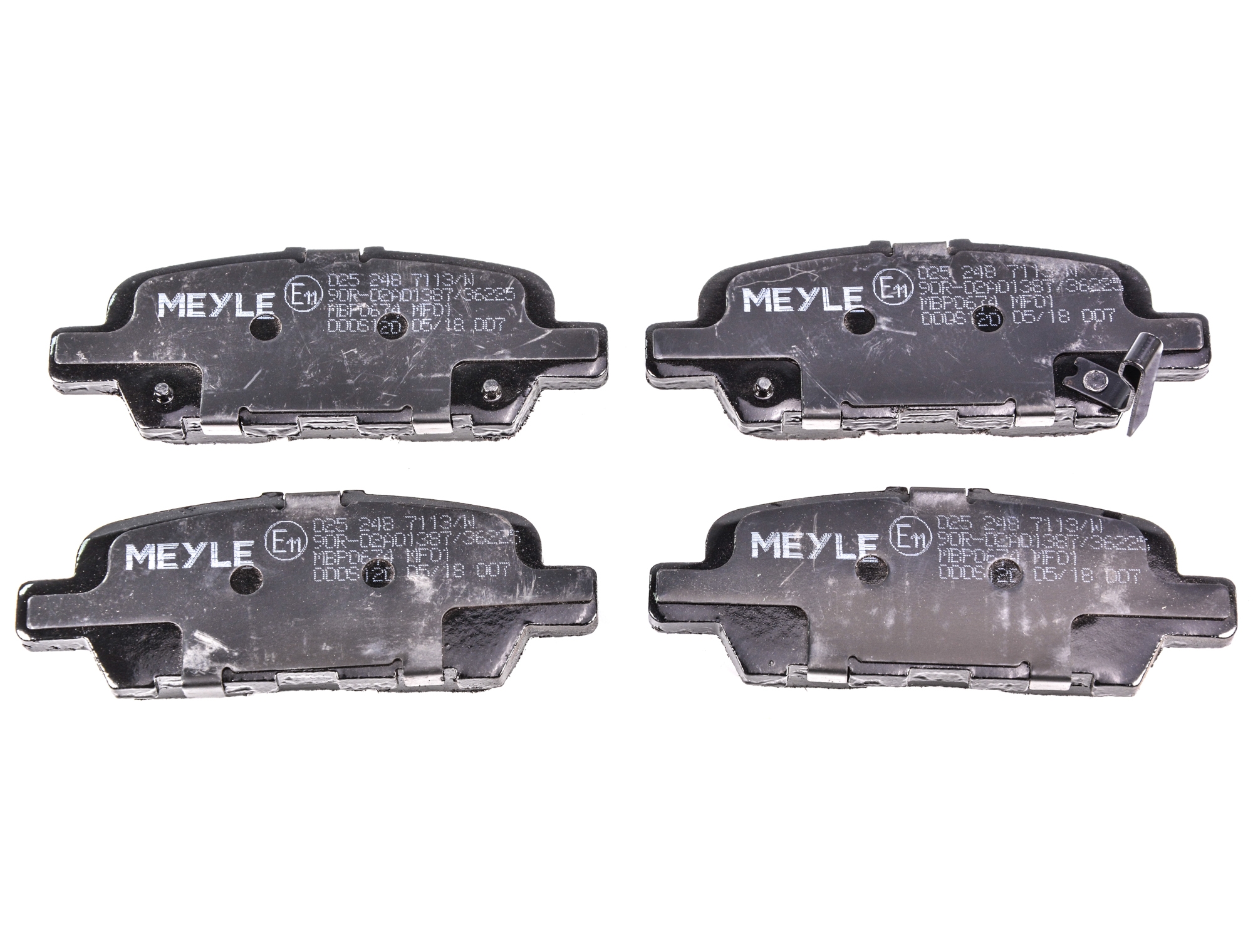 

Meyle 0252487113W Тормозные колодки