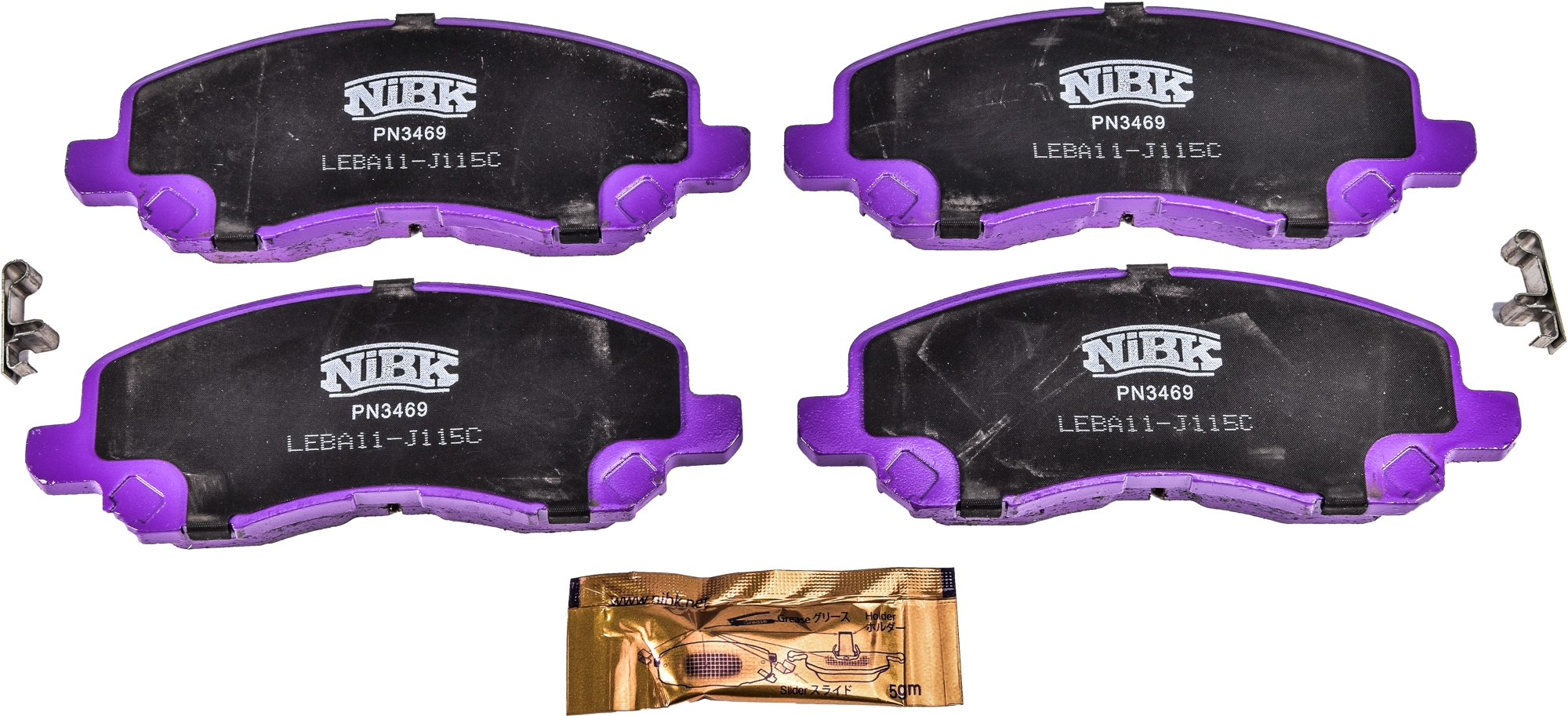 

Nibk PN3469 Тормозные колодки