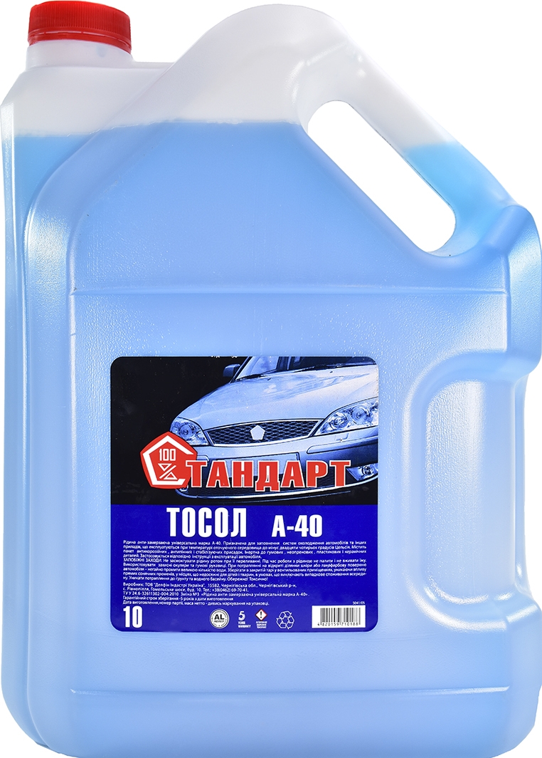 

Готовый антифриз Стандарт А-40 синий -24 °C 5041