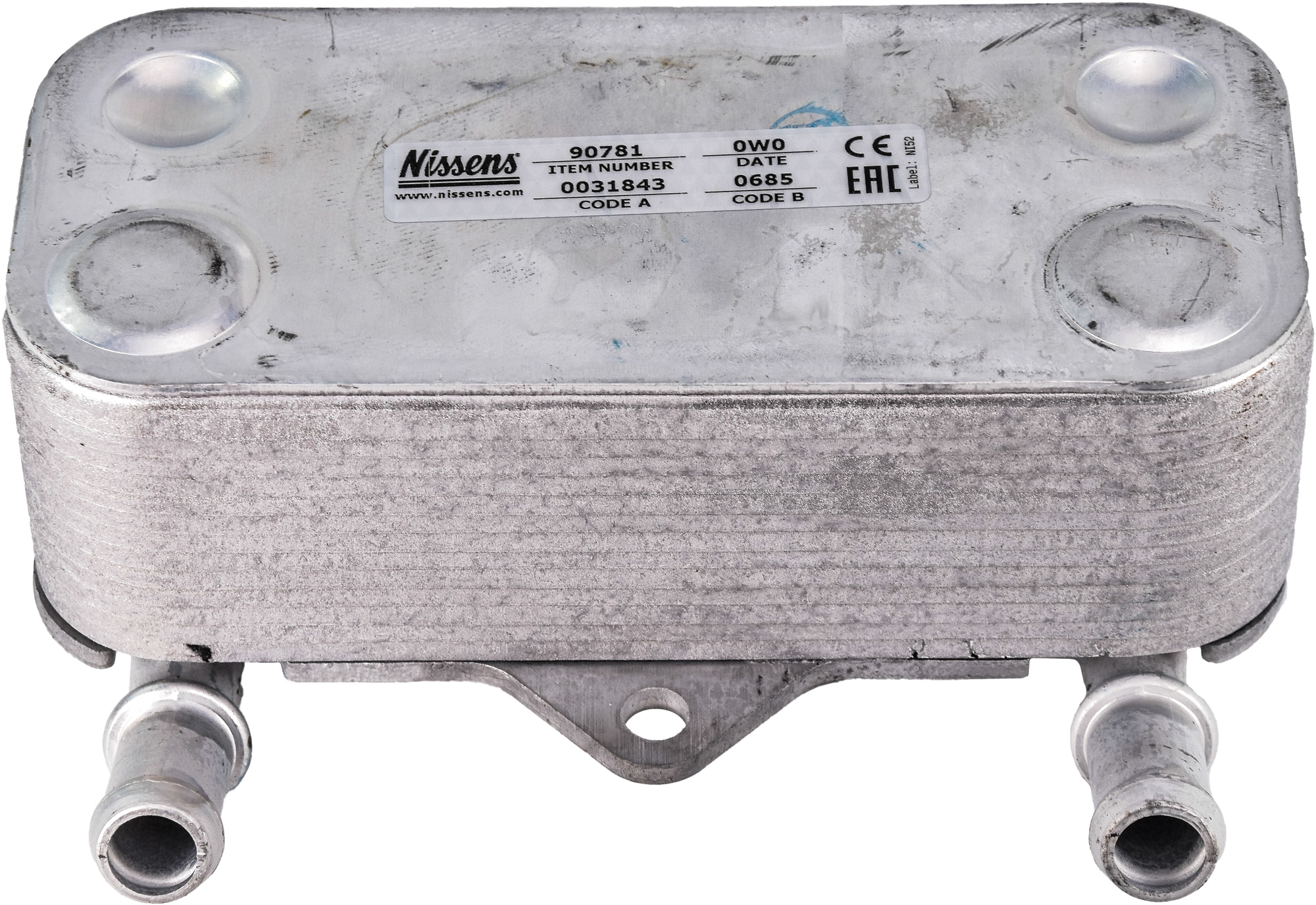 

Nissens 90781 Масляный радиатор двигателя
