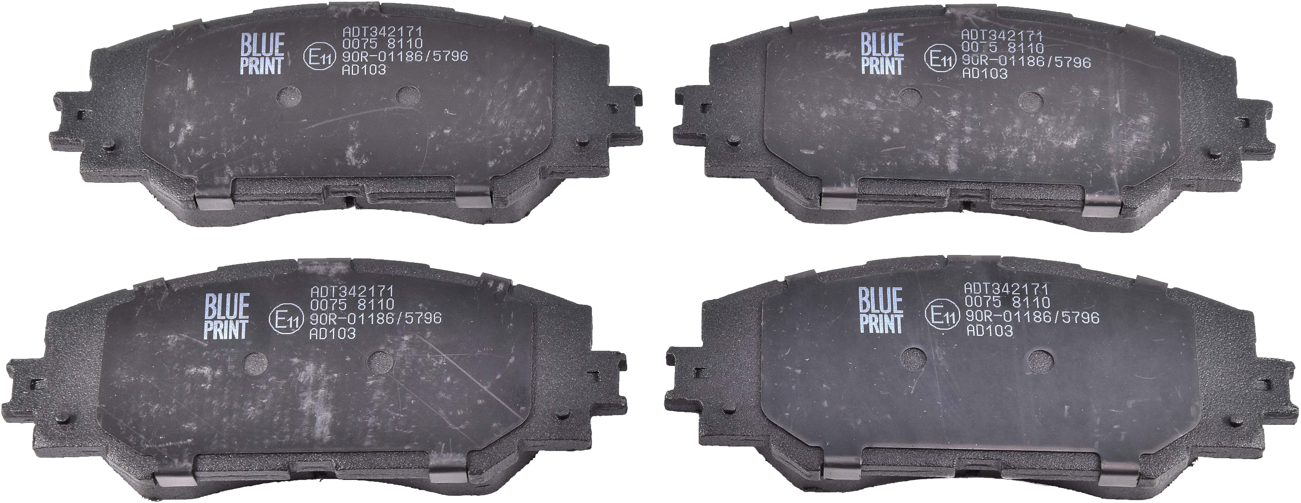 

Blue Print ADT342171 Тормозные колодки