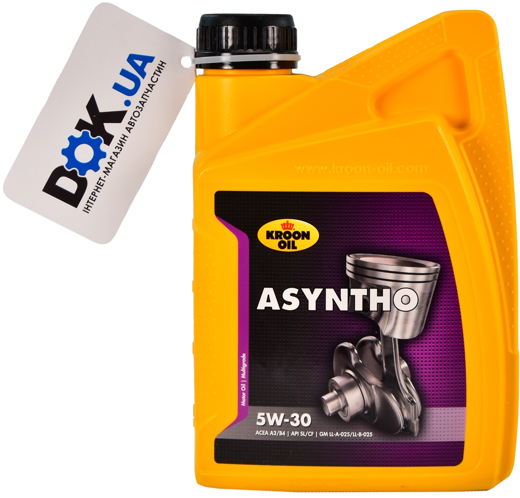 

Моторное масло Kroon Oil Asyntho 5W-30 синтетическое 31070