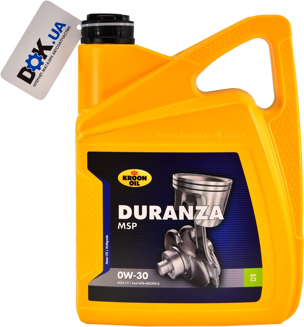 

Моторное масло Kroon Oil Duranza MSP 0W-30 синтетическое 32383