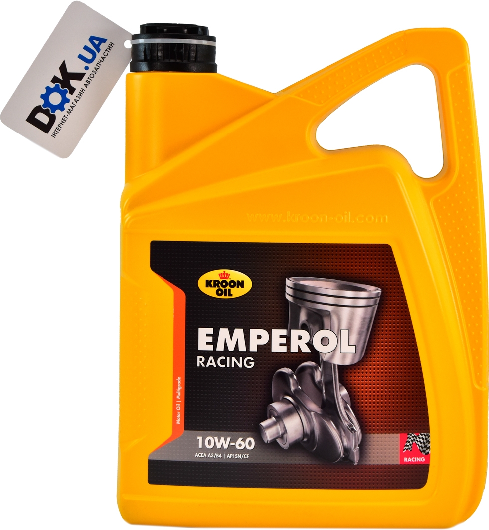

Моторное масло Kroon Oil Emperol Racing 10W-60 синтетическое 34347