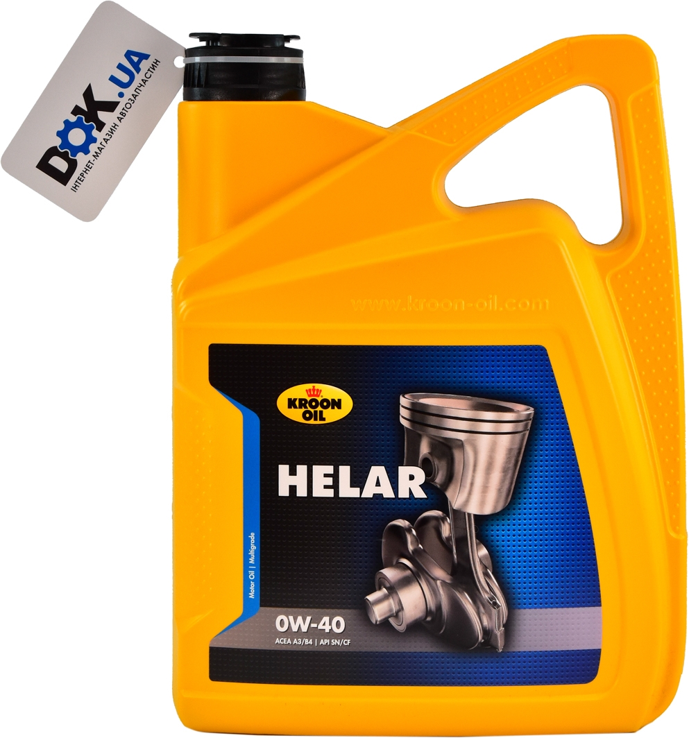 

Моторное масло Kroon Oil Helar 0W-40 синтетическое 02343