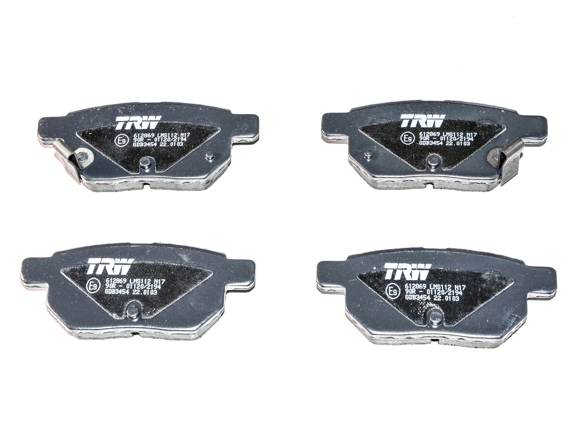 

TRW GDB3454 Тормозные колодки