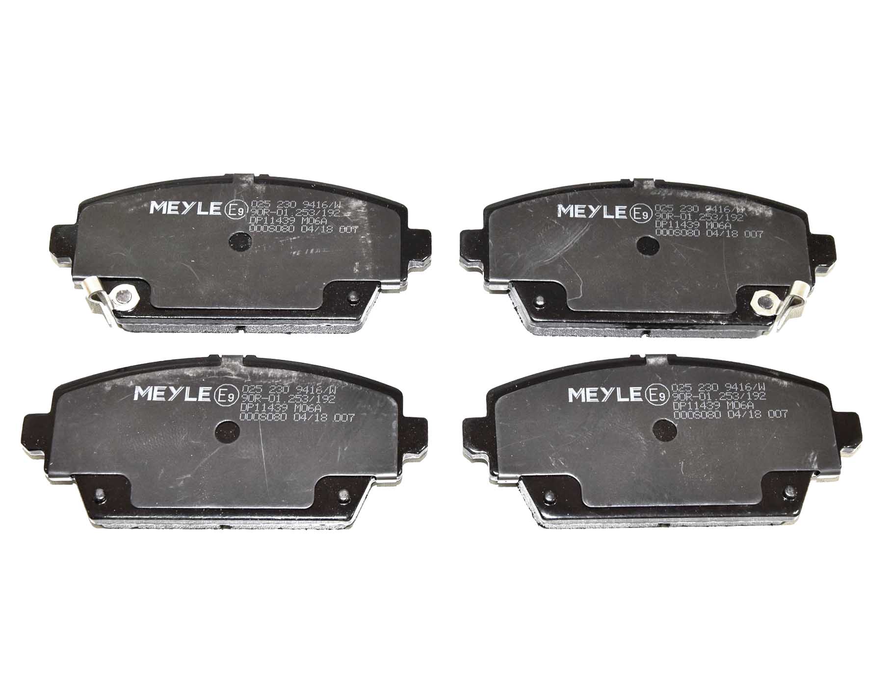 

Meyle 0252309416W Тормозные колодки