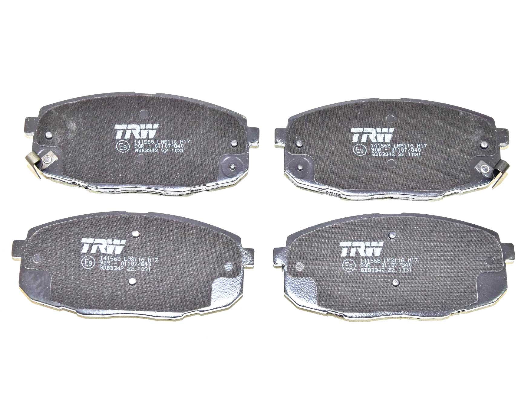 

TRW GDB3342 Тормозные колодки