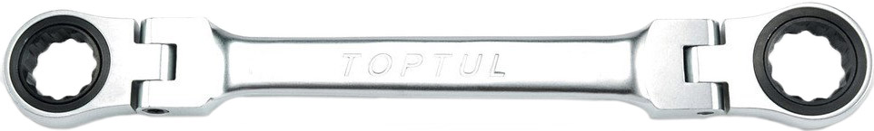 

Ключ накидной трещоточный Toptul AOAE1011 I-образный 10х11 мм с шарниром