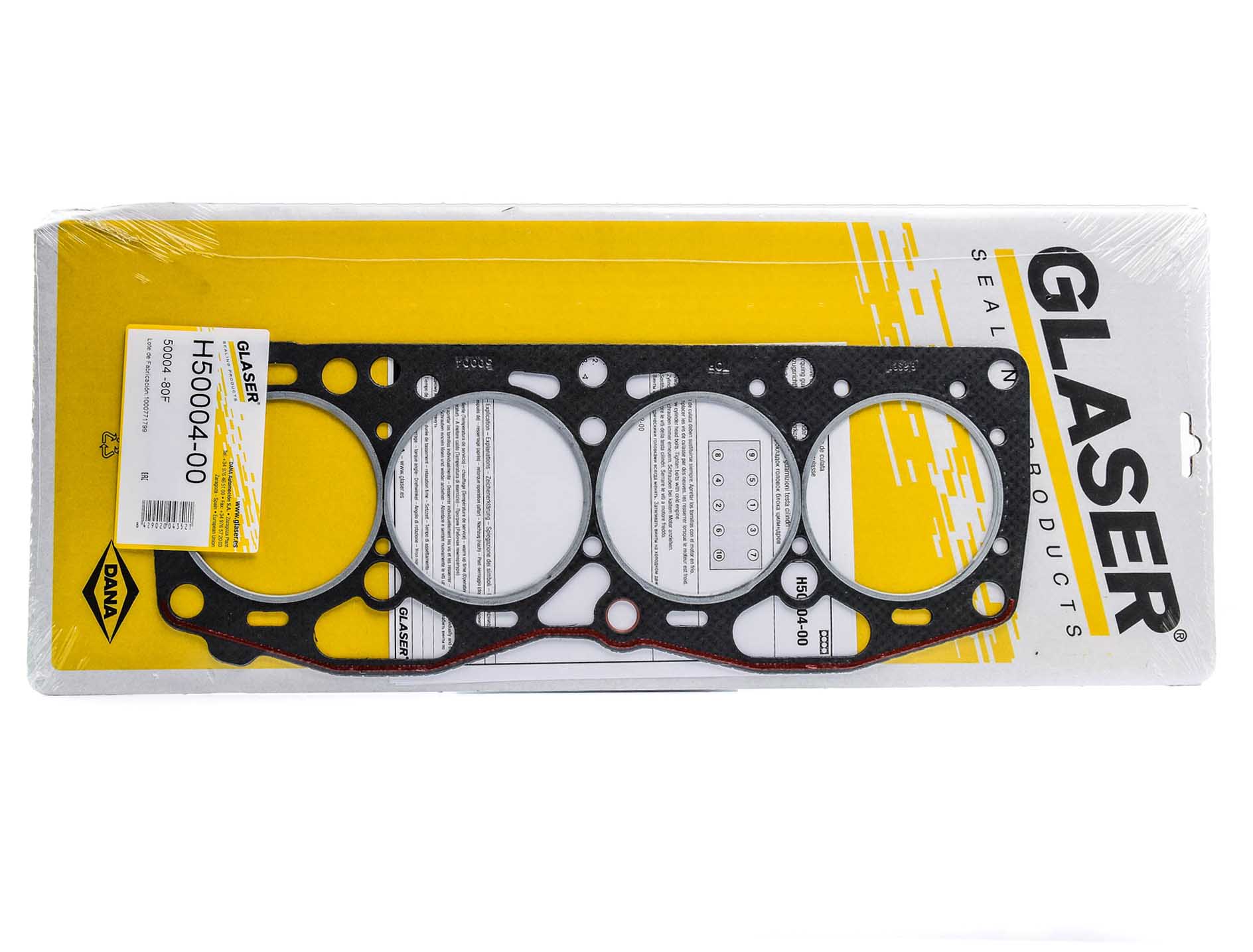 

Glaser H5000400 Прокладка ГБЦ