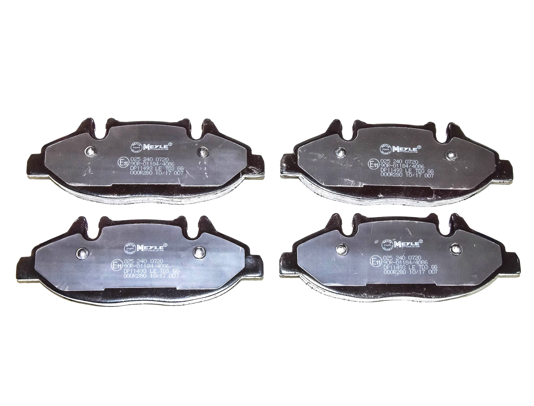 

Meyle 0252400720 Тормозные колодки