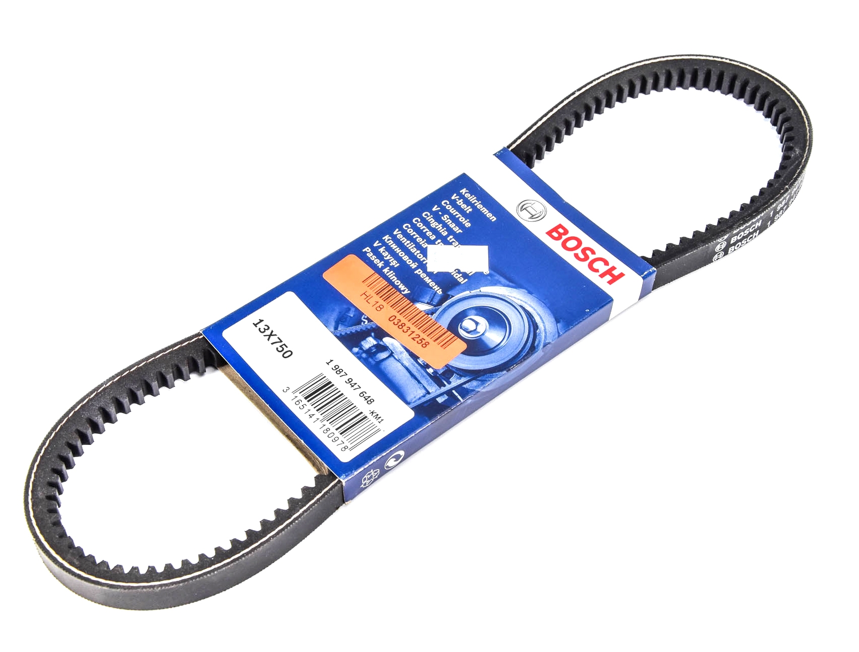 

Bosch 1987947648 Клиновой ремень