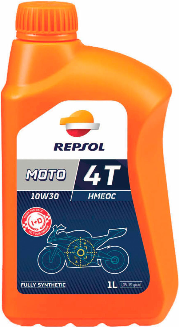 

Моторное масло 4T Repsol Moto HMEOC 10W-30 синтетическое RP160D51