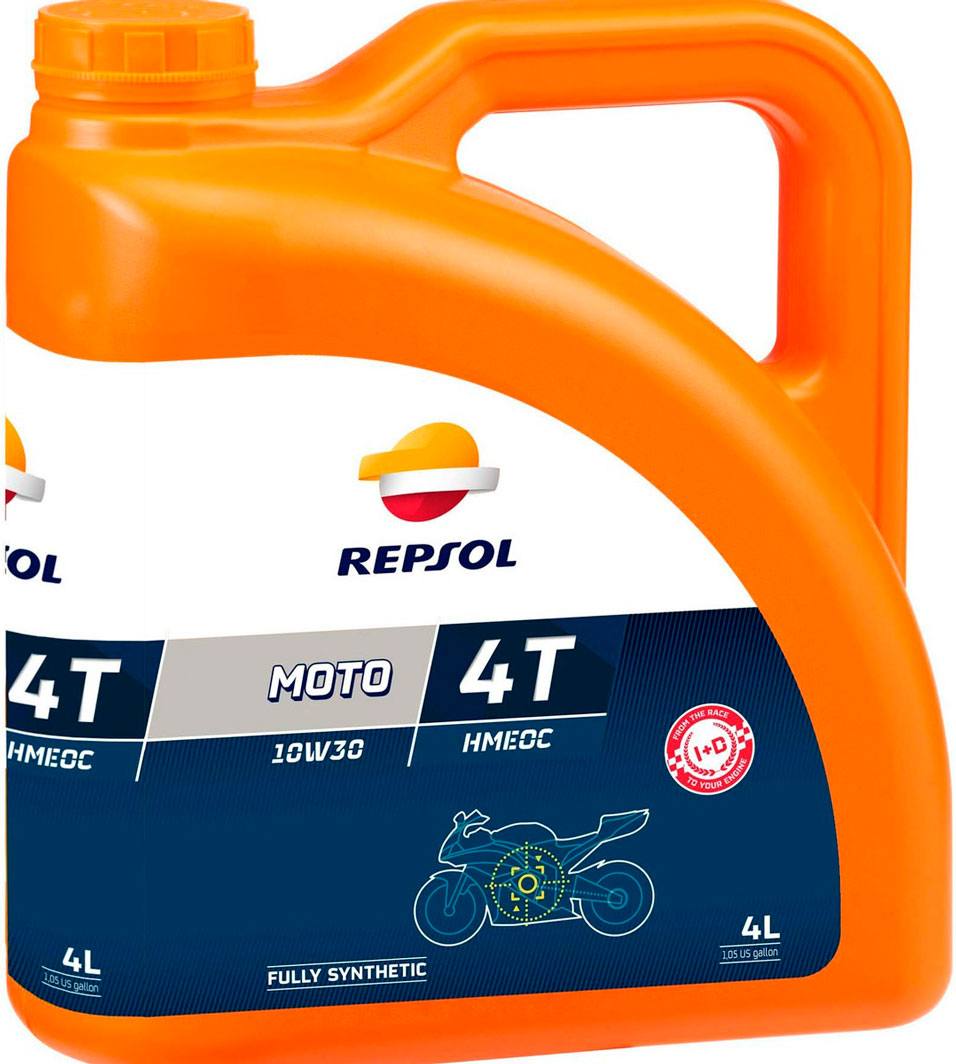 

Моторное масло 4T Repsol Moto HMEOC 10W-30 синтетическое RP160D54